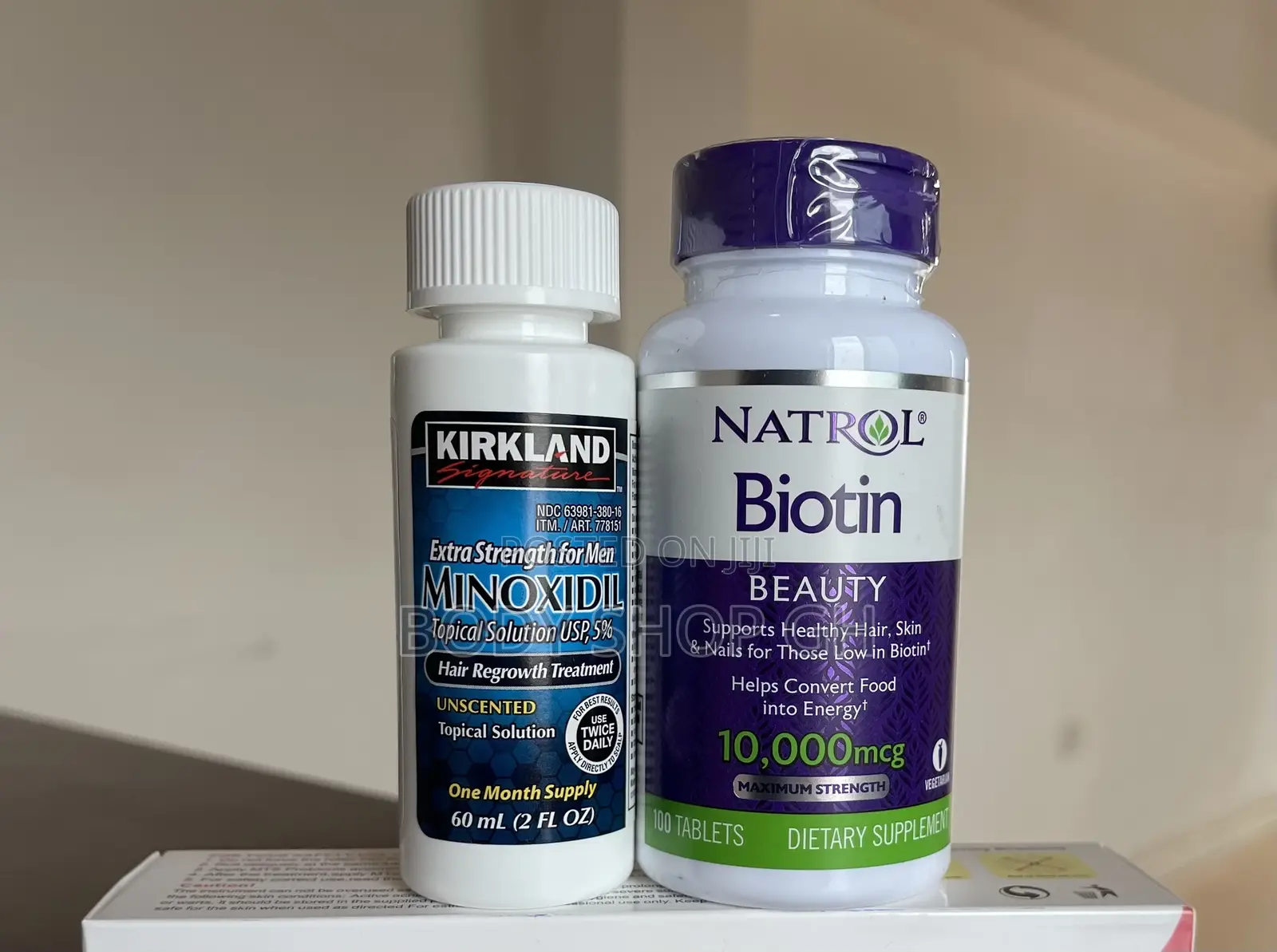 Kirkland Minoxidil + Biotin for Hair and Beard Growth
