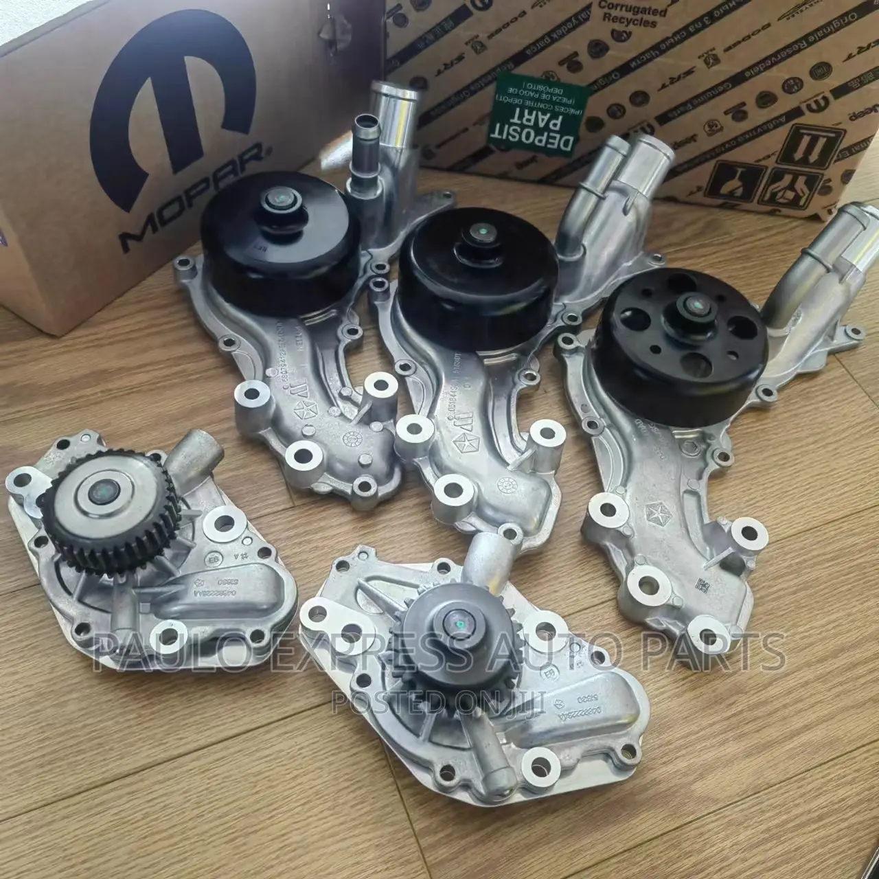 Chrysler, Dodge,Jeep Water Pumps