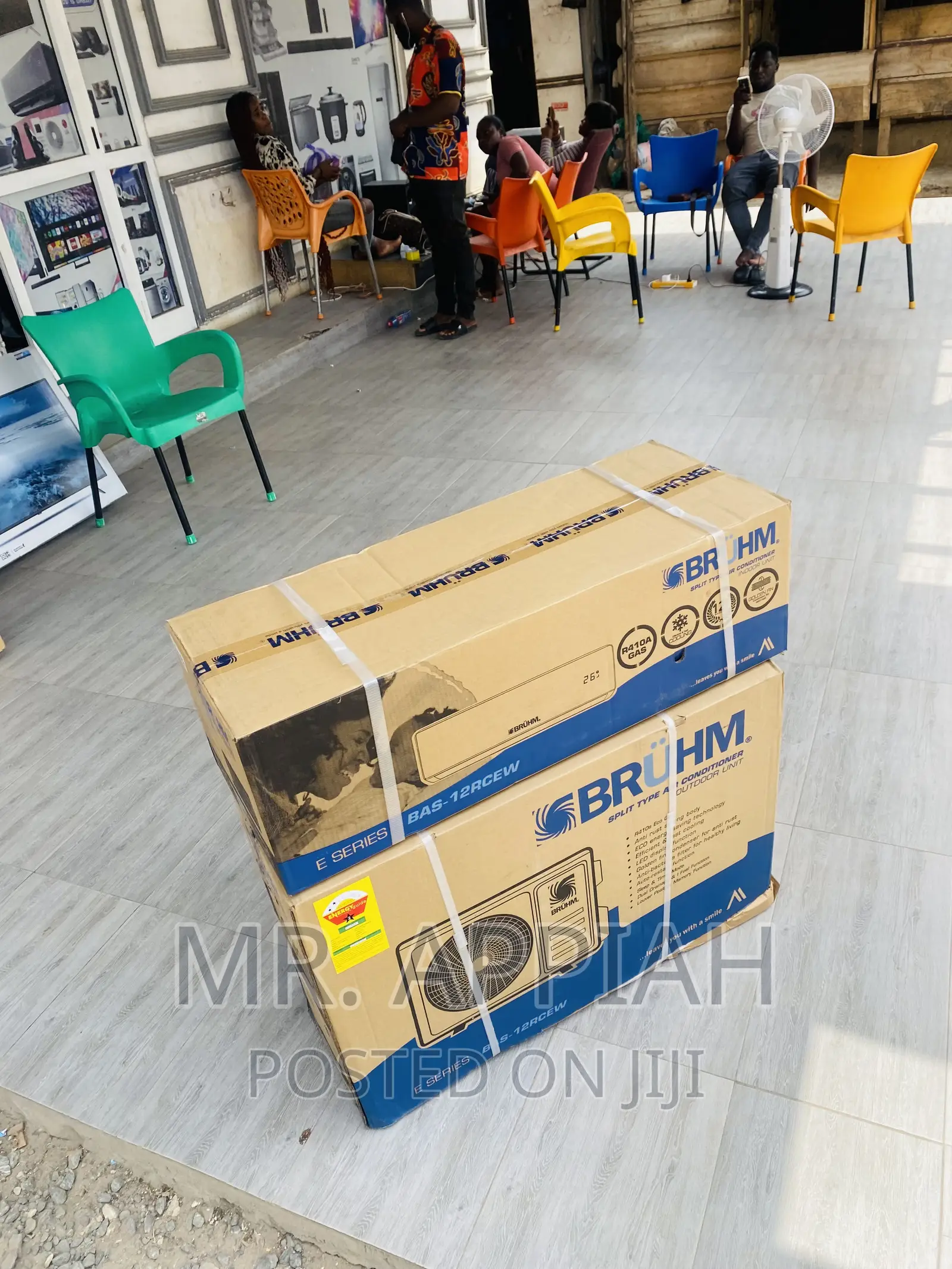 Convenient Bruhm 2.0hp Split Anti-Rust Durable Body.