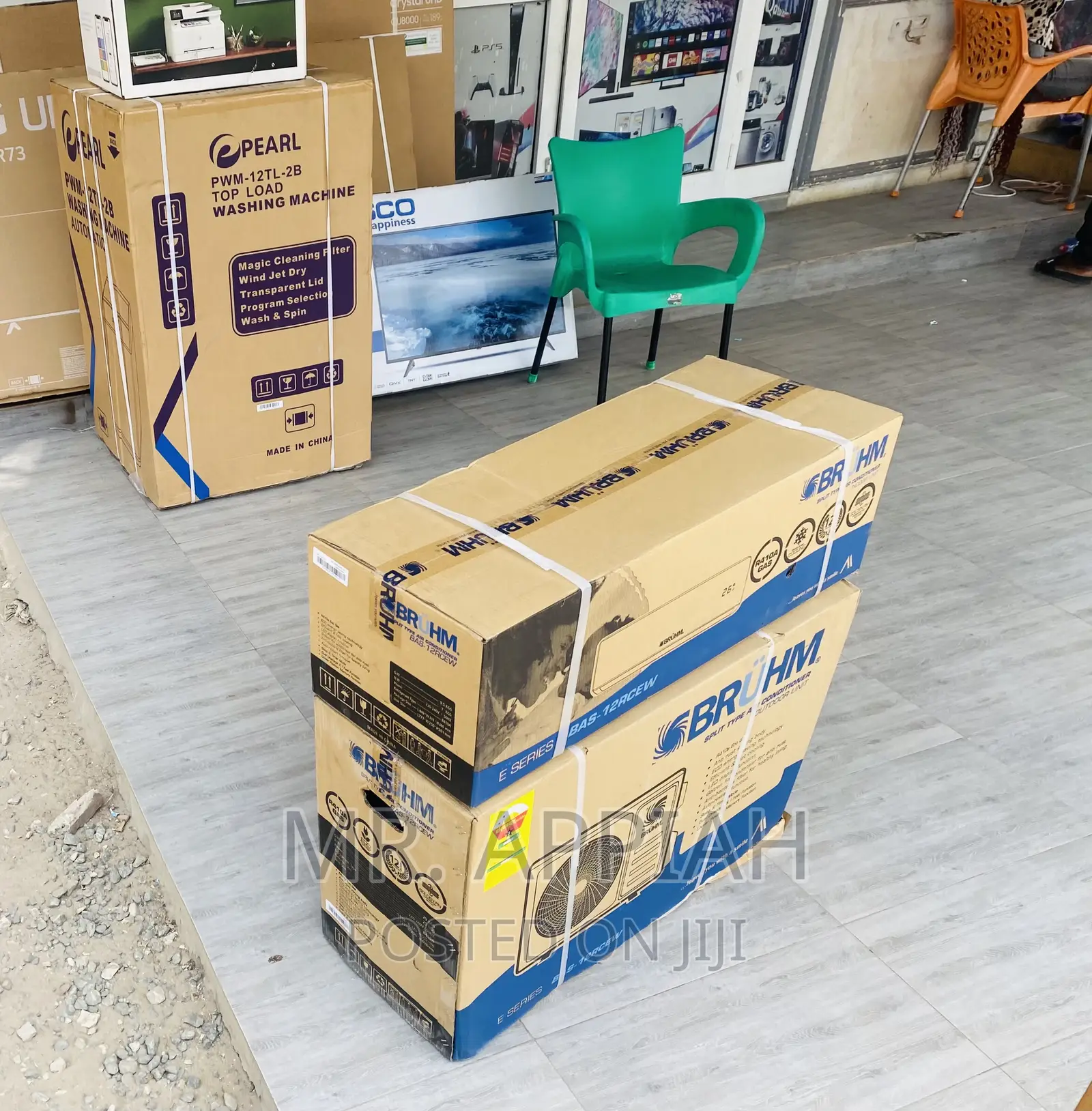 Sealed in Box Bruhm 2.0hpInverter Anti-Rusf Durable Body Ac