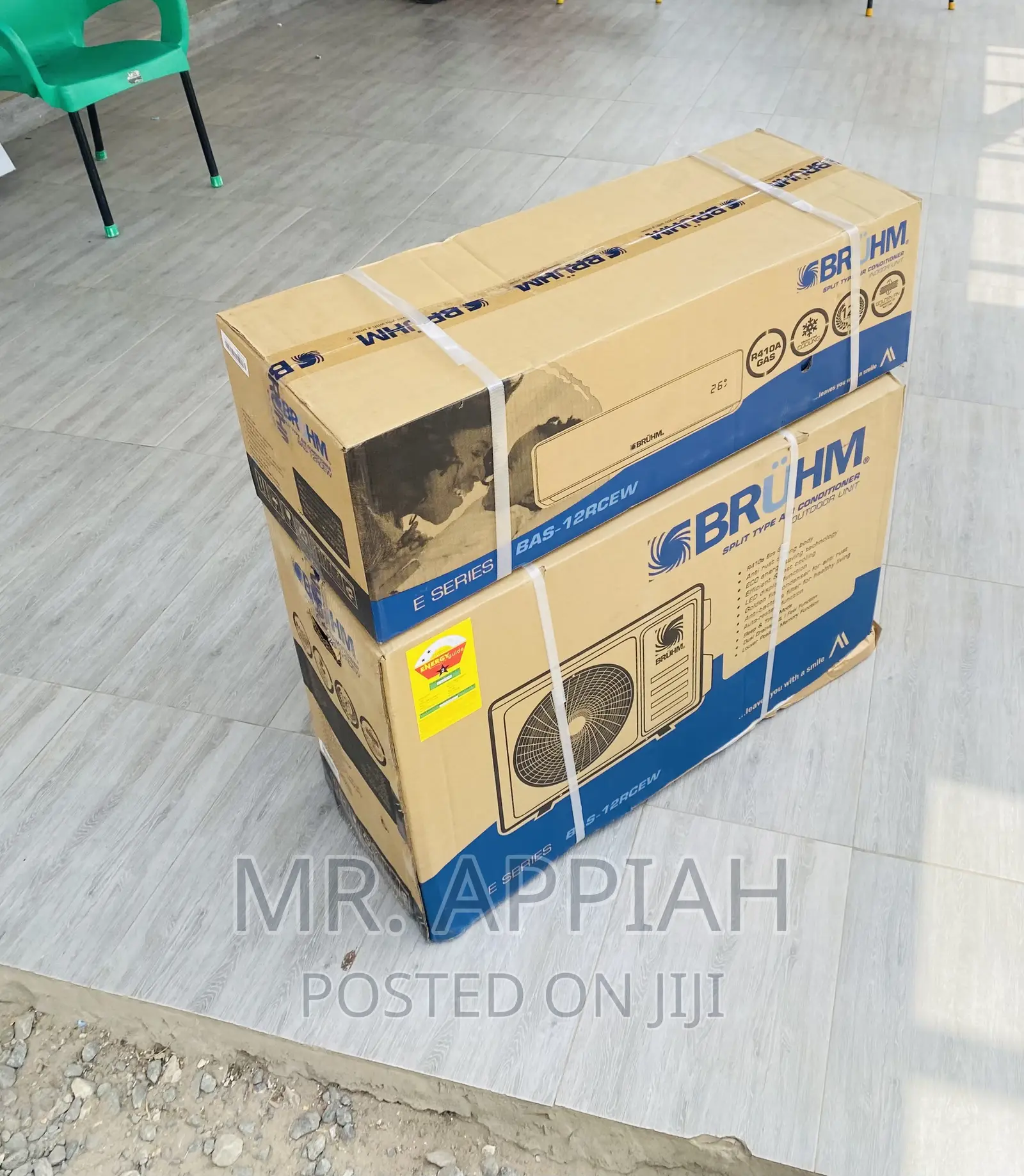 Bruhm 2.5hp Inverter Anti-Rust Durable Body Ac