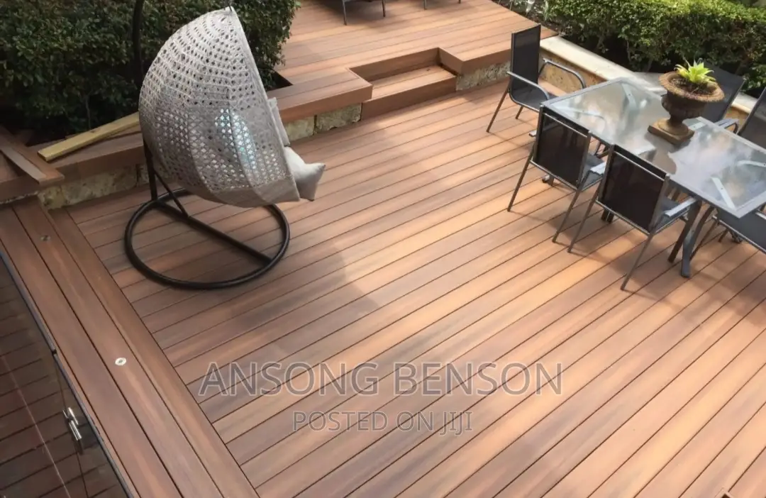 Exterior 3d WPC Decking Wall Floor Panel Sales Installation