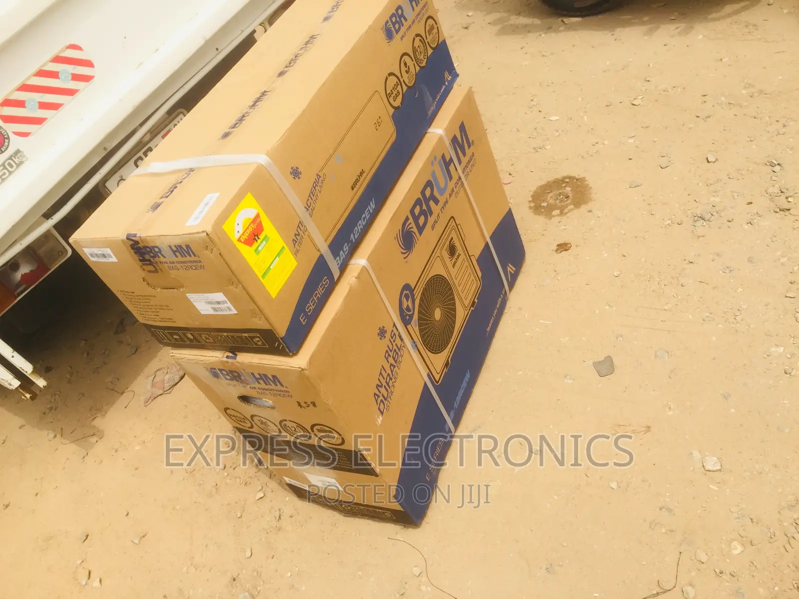 Bruhm Split R410 Gas 2.0hp AC White Sealed in Box
