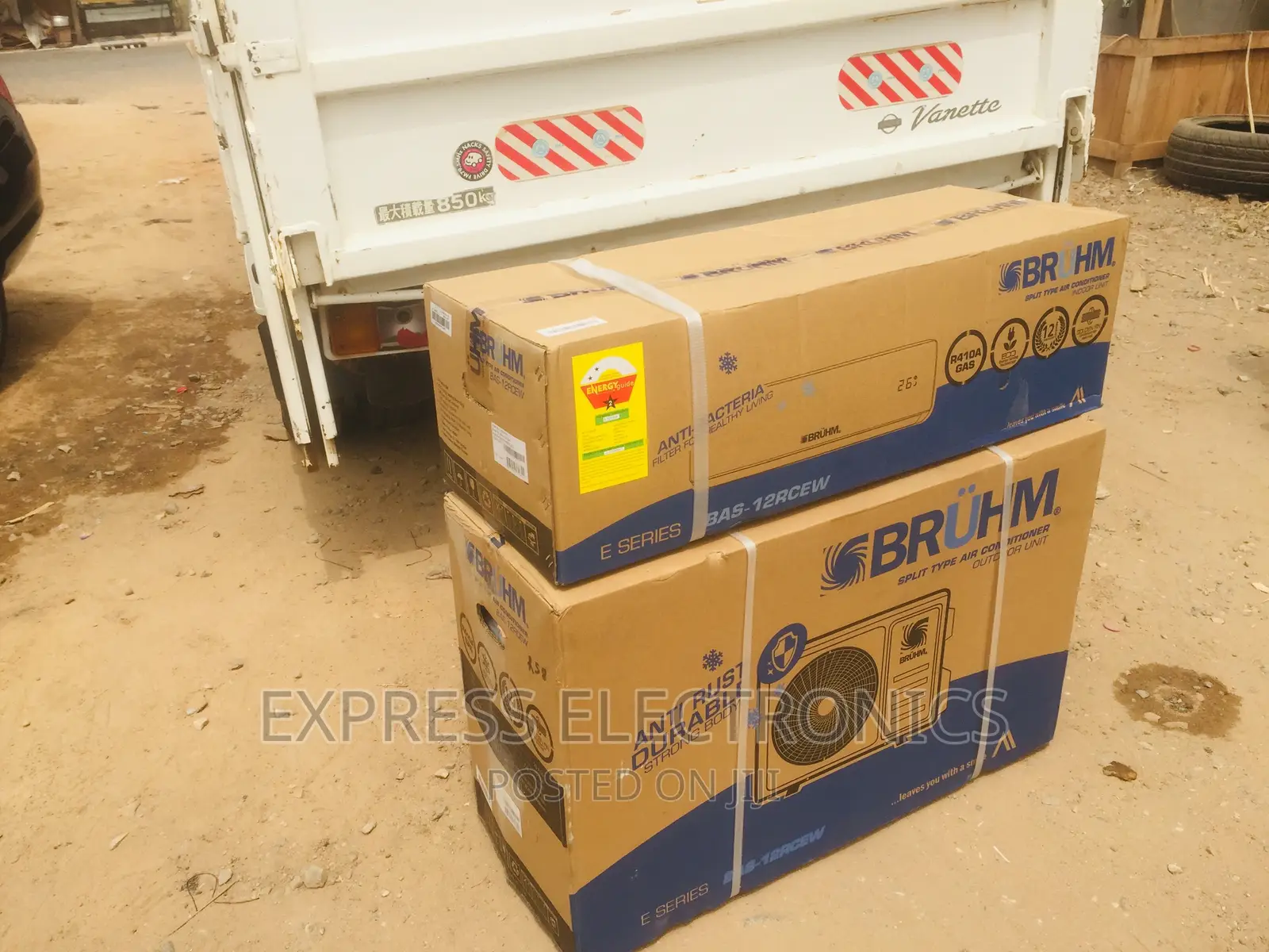 Bruhm Split R410 Gas White 2.Hp.