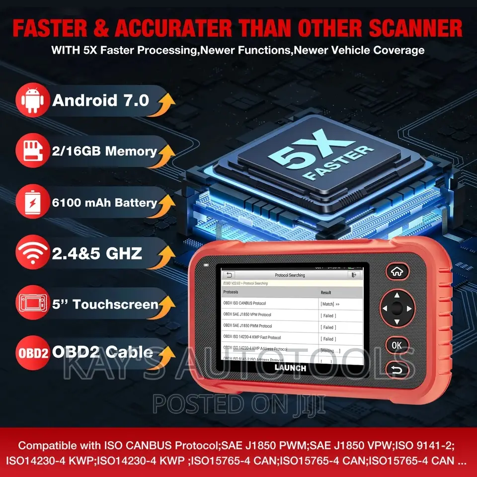Launch CRP123E Plus All System Car Diagnostics Tool