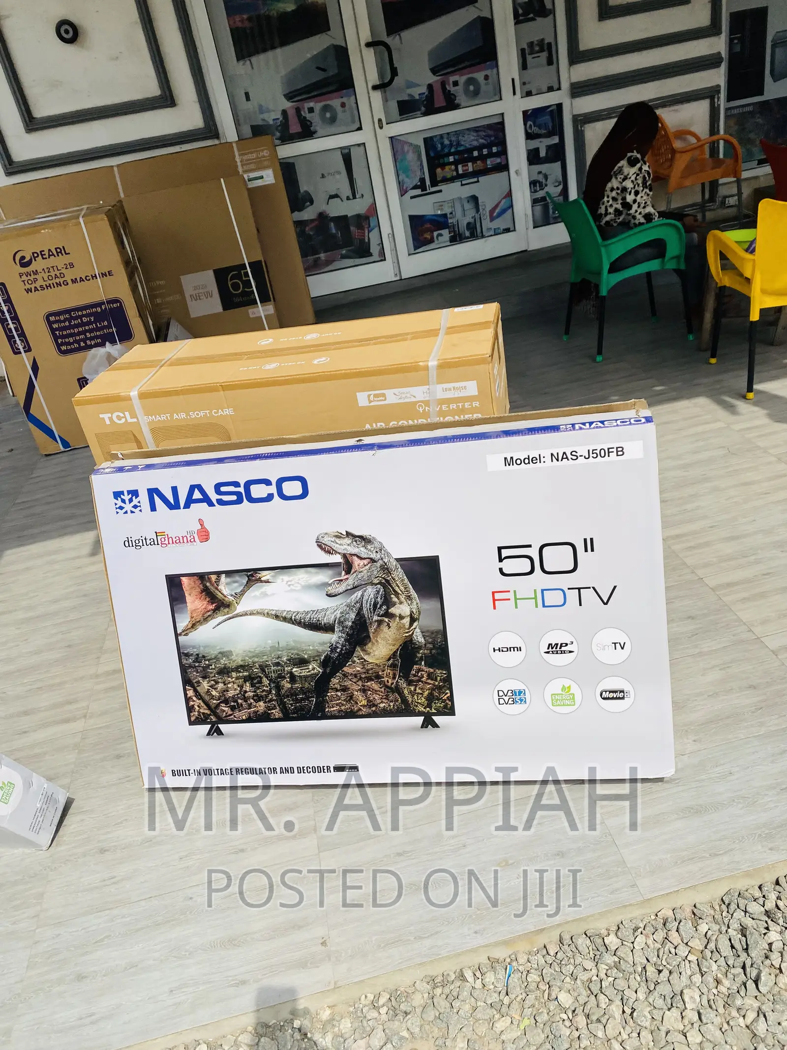 Purchase Original Nasco 50 Inch Digital Satellite Tv,Black.