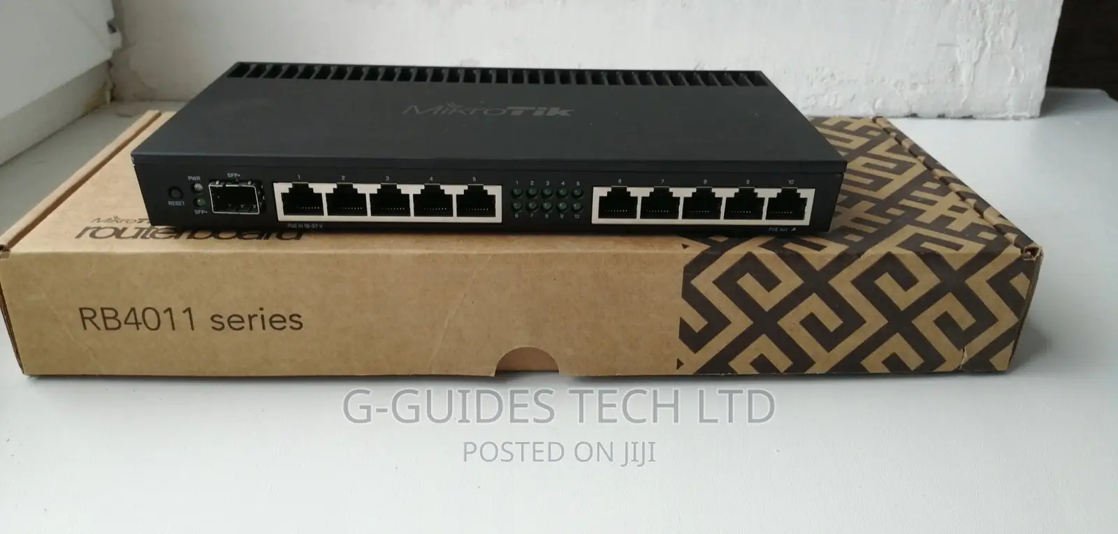 MIKROTIK Rb4011igs+RM Powerful 10xgigabit Port Router
