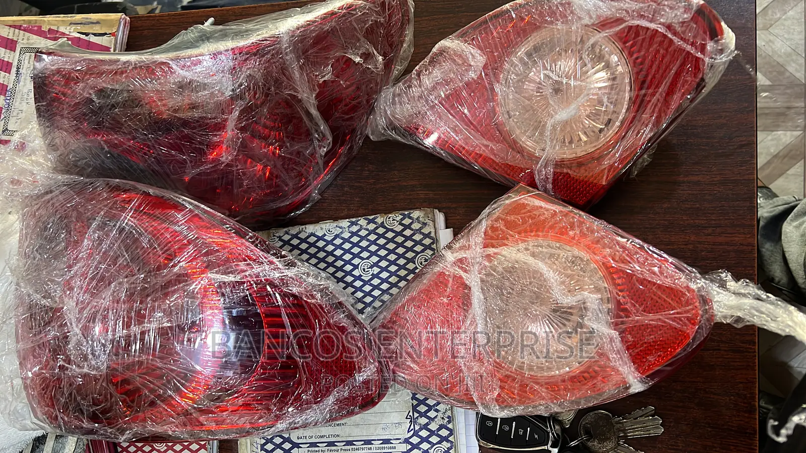 Toyota Corolla 2005/2008 Tail Lamp and Boot Lamp