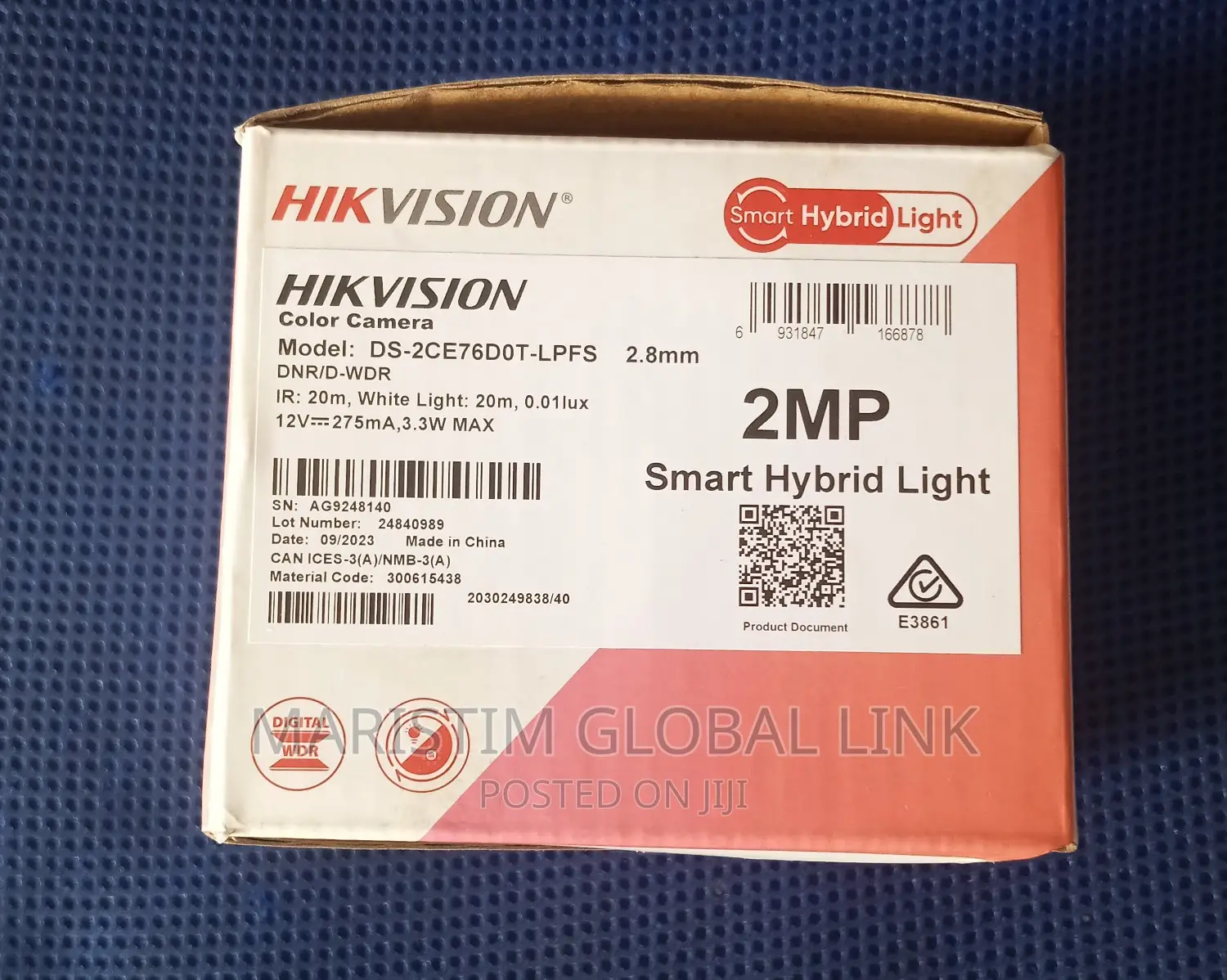 Hikvision Smart Hybrid With Voice Dome 1080p Camera