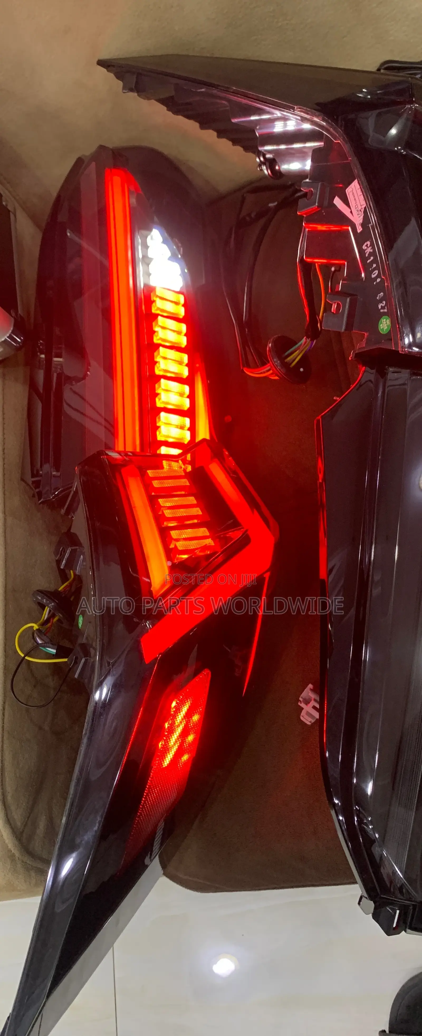 Toyota RAV4 Taillights Spec 2020-2023
