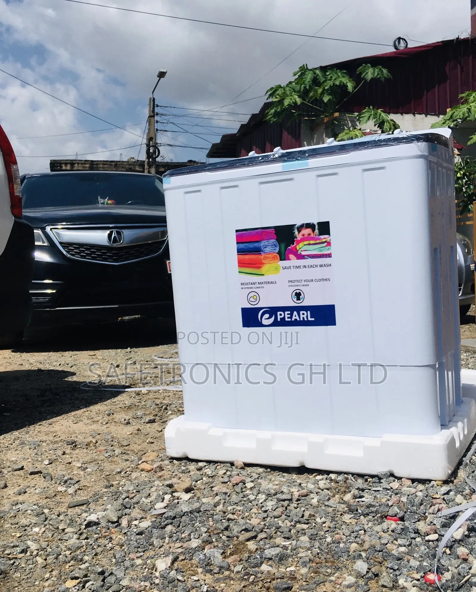 Essential Pearl 12kg Topload Semiautomatic Washingmachine