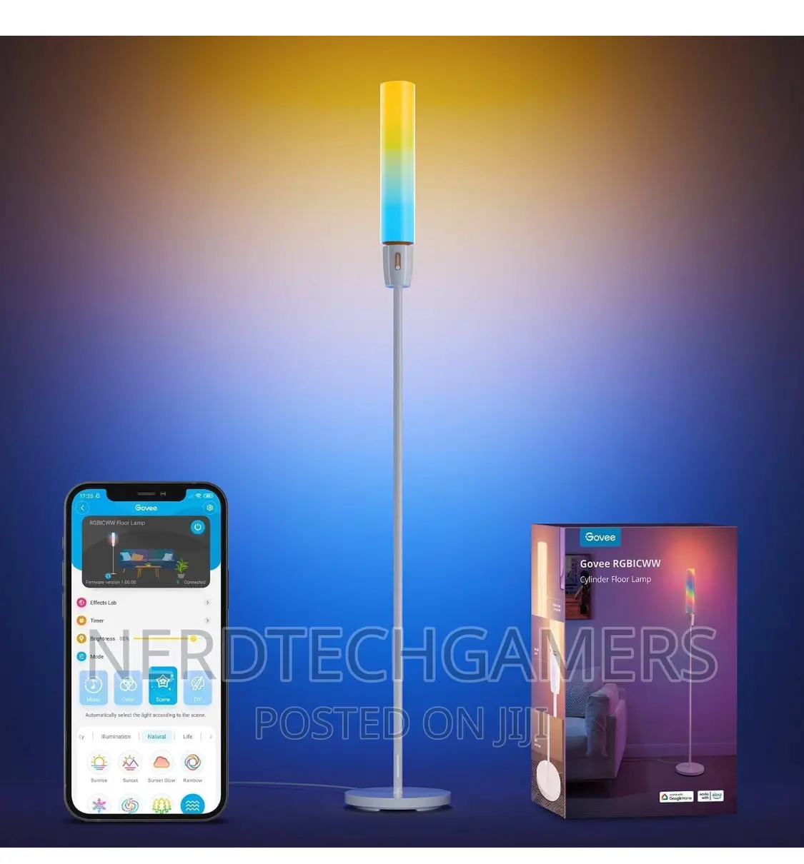 Govee RGBIC Cylinder Floor Lamp