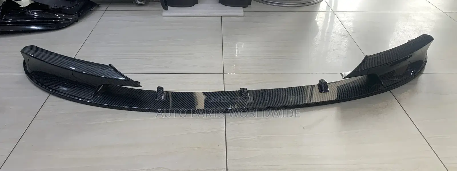 BMW F30 3 Series Carbon Fibre Bumper Lip