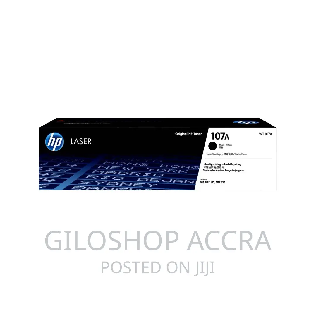 Hp 107a Black Original Laser Toner Cartridge
