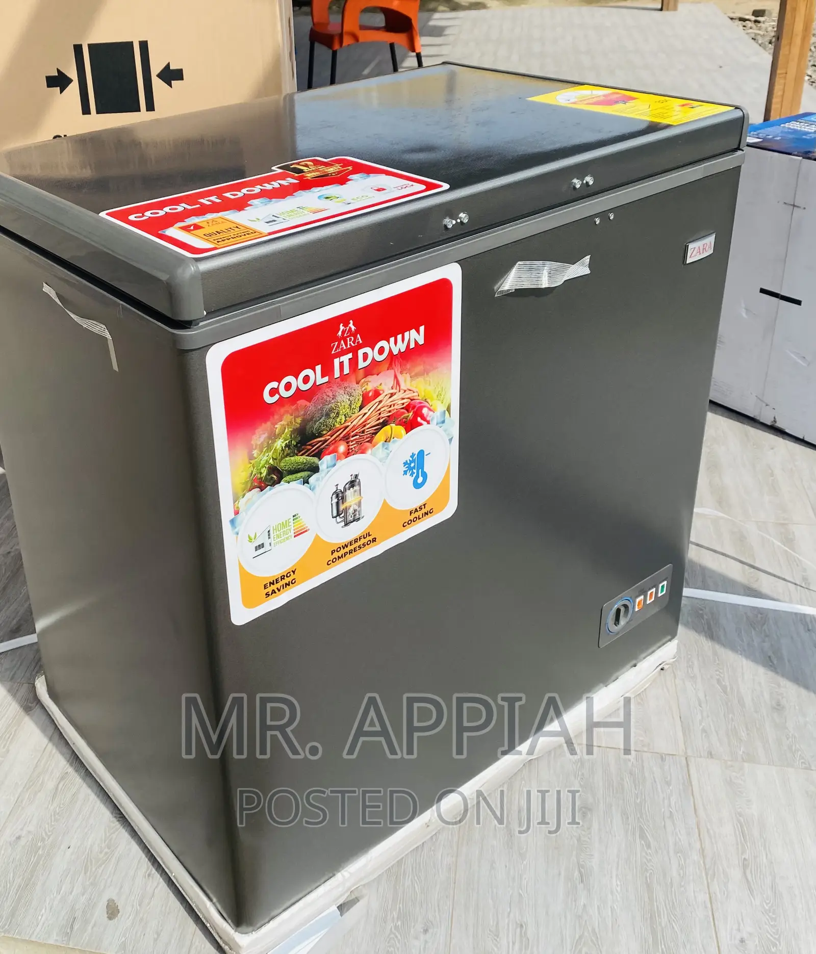 Energy Saving Zara 260 Single Door Electric Freezer.