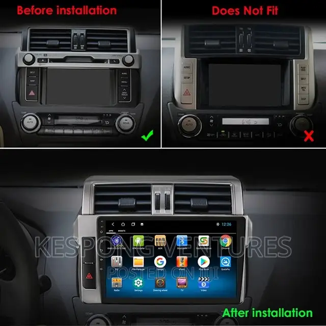 2010 Toyota Prado Android Tape