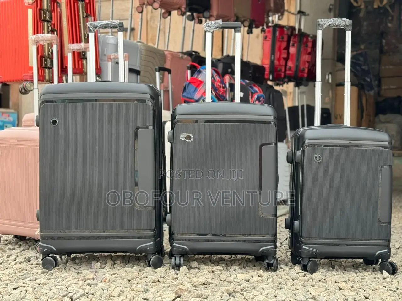 ENGEL 3 in 1 Rose Gold Luxury Luggage