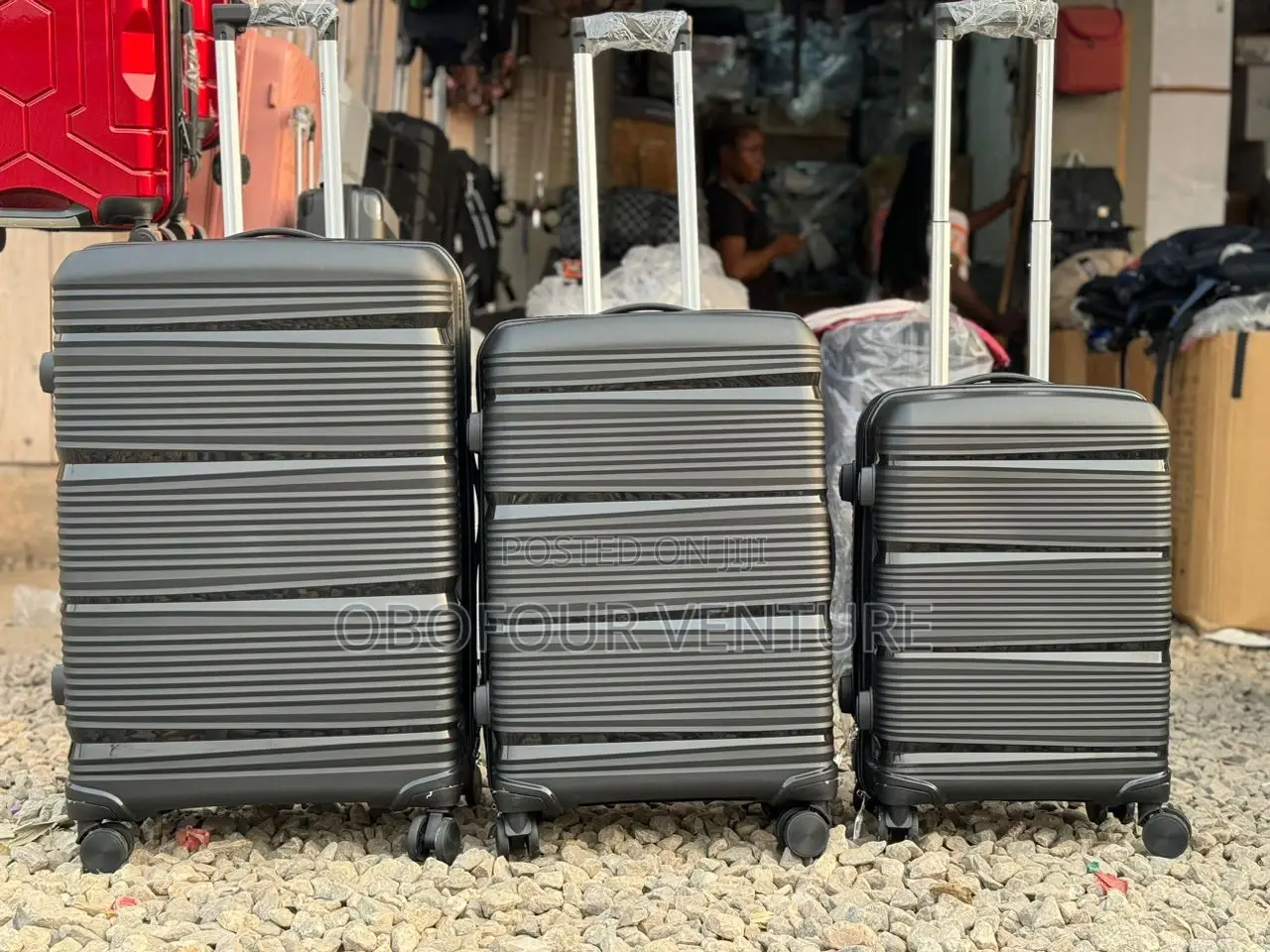 Engel 3 in 1 Rose Gold Luxury Luggage