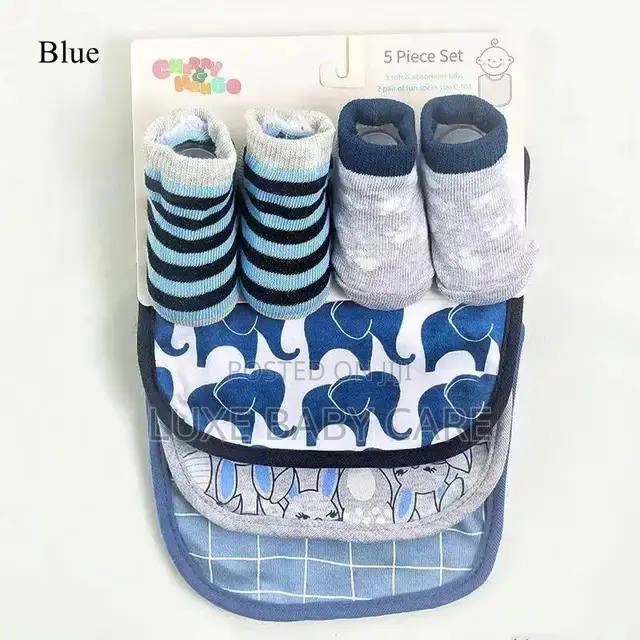 Baby Bib Socks Set