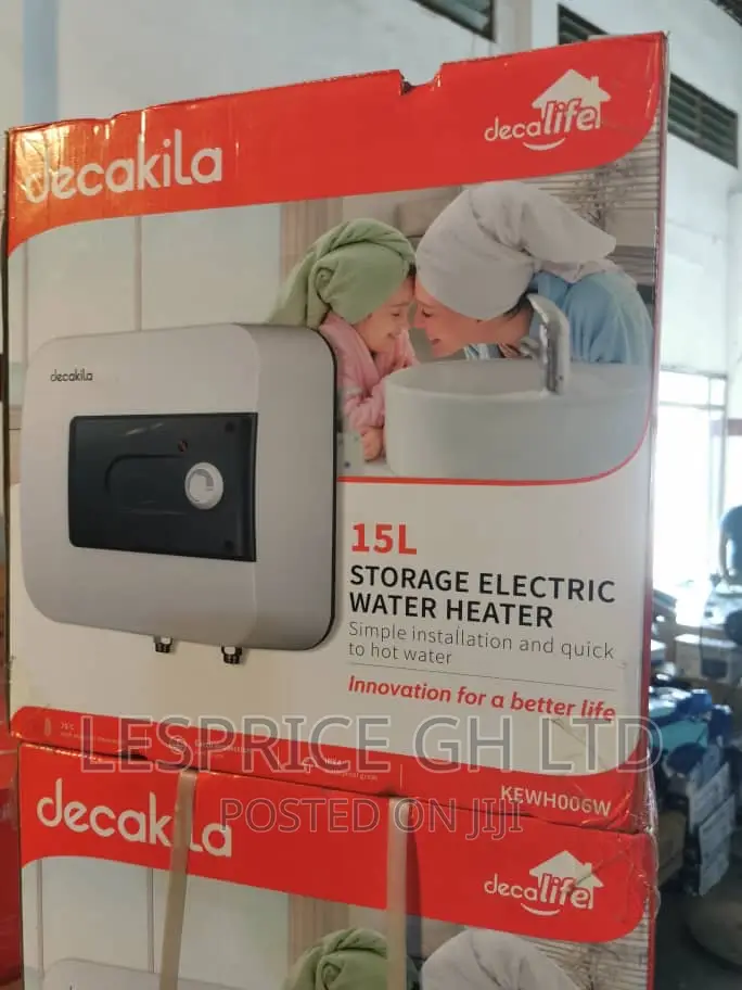 Decakila 15L New in Box Water Heater