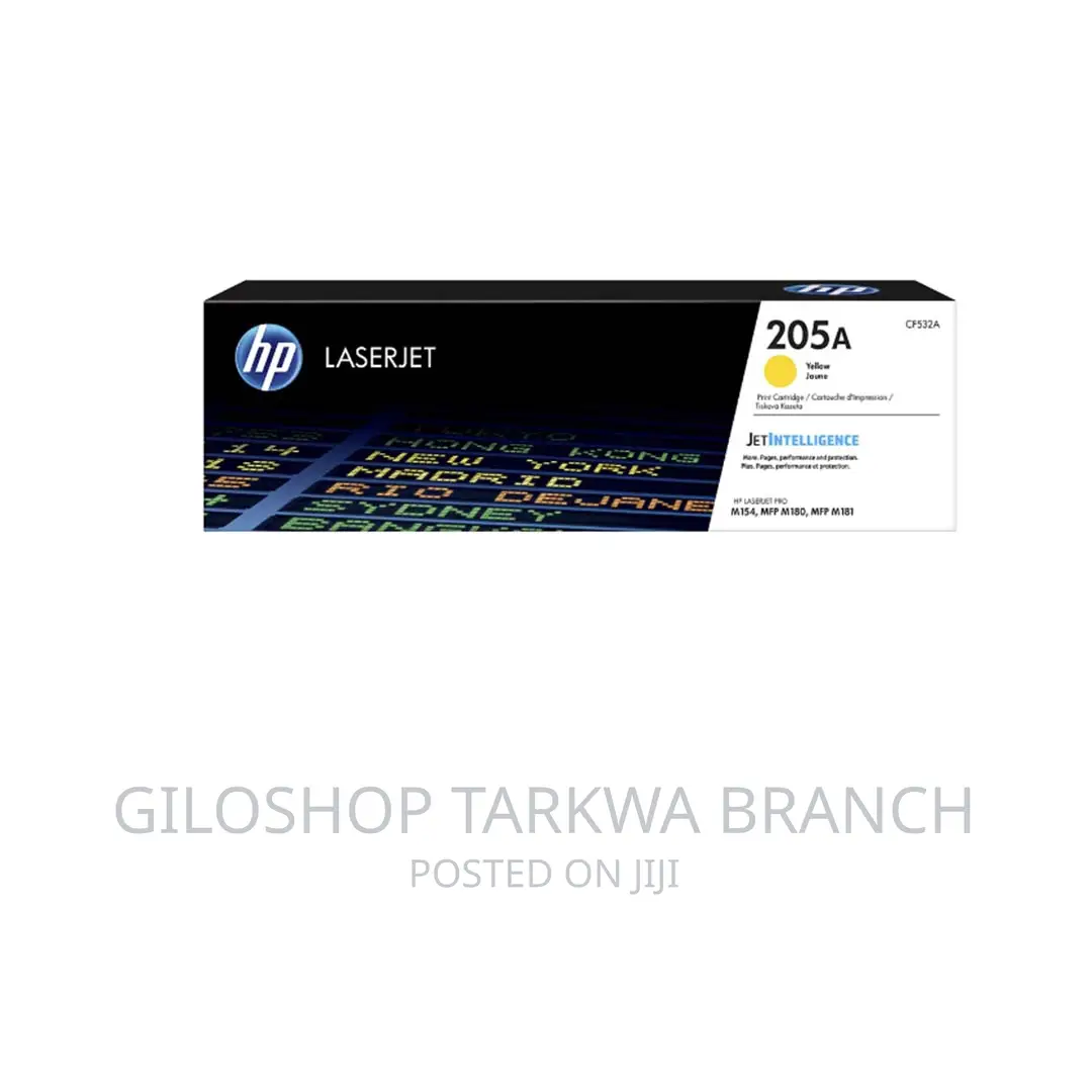 Hp 205a Laserjet Toner Cartridge Yellow