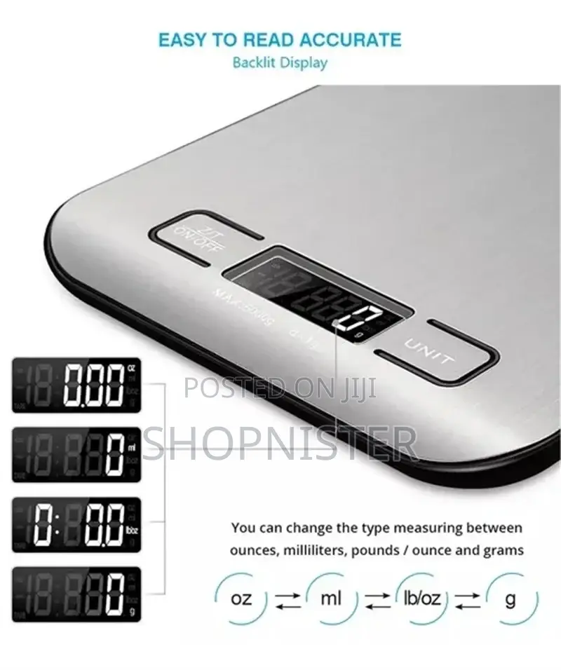 Portable Stainless Electronic 5kg Scale
