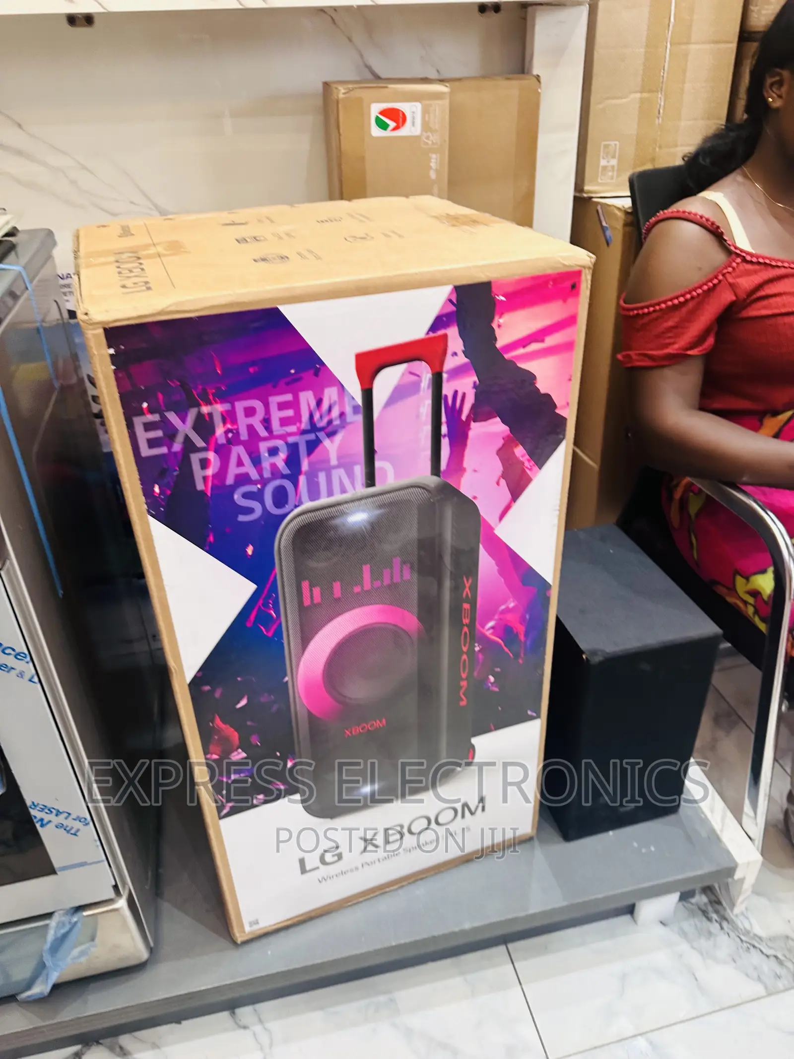 Brand New Black Xboom Sound System Xl7s