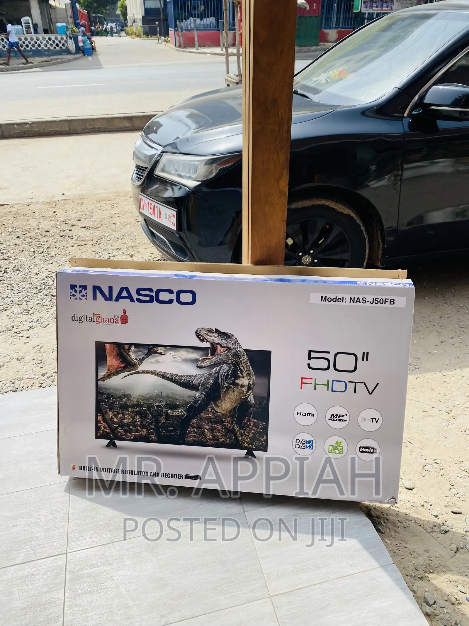 Lovely Nasco 50 Inch Digital Satellite Electric Tv.