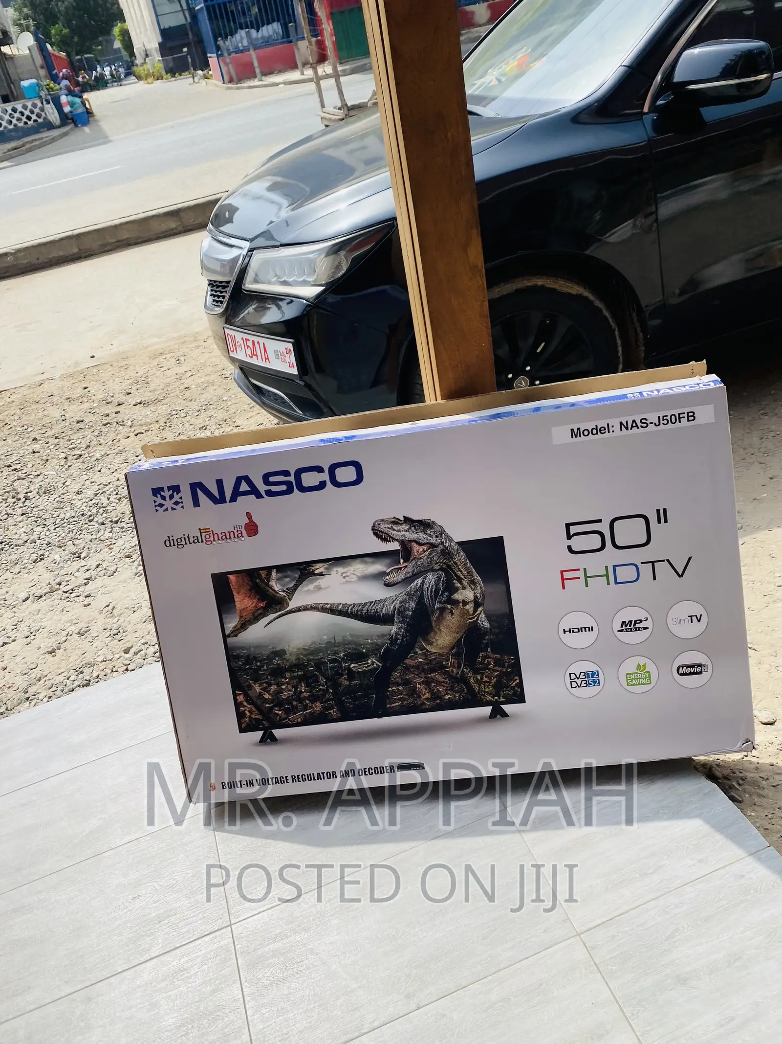 Lovely Nasco 50 Inch Digital Satellite Electric Tv.