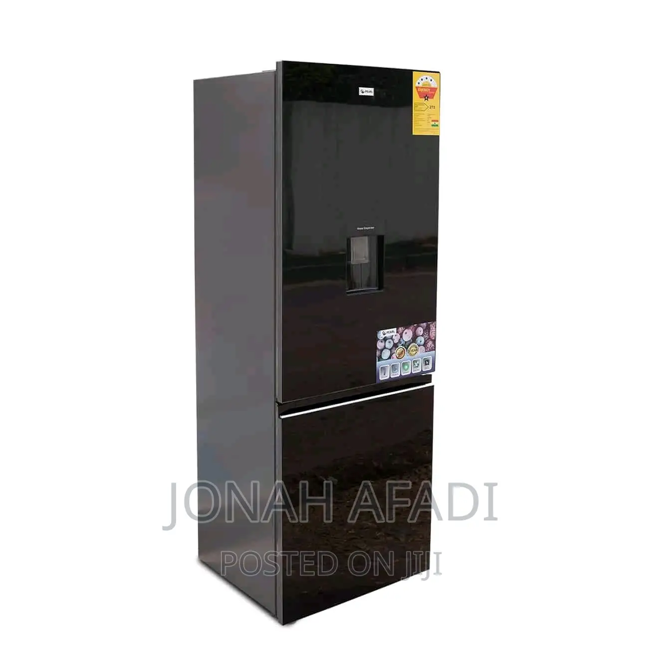 Pearl 417ltr Double Door Fridge With Dispenser PF-540IXWD
