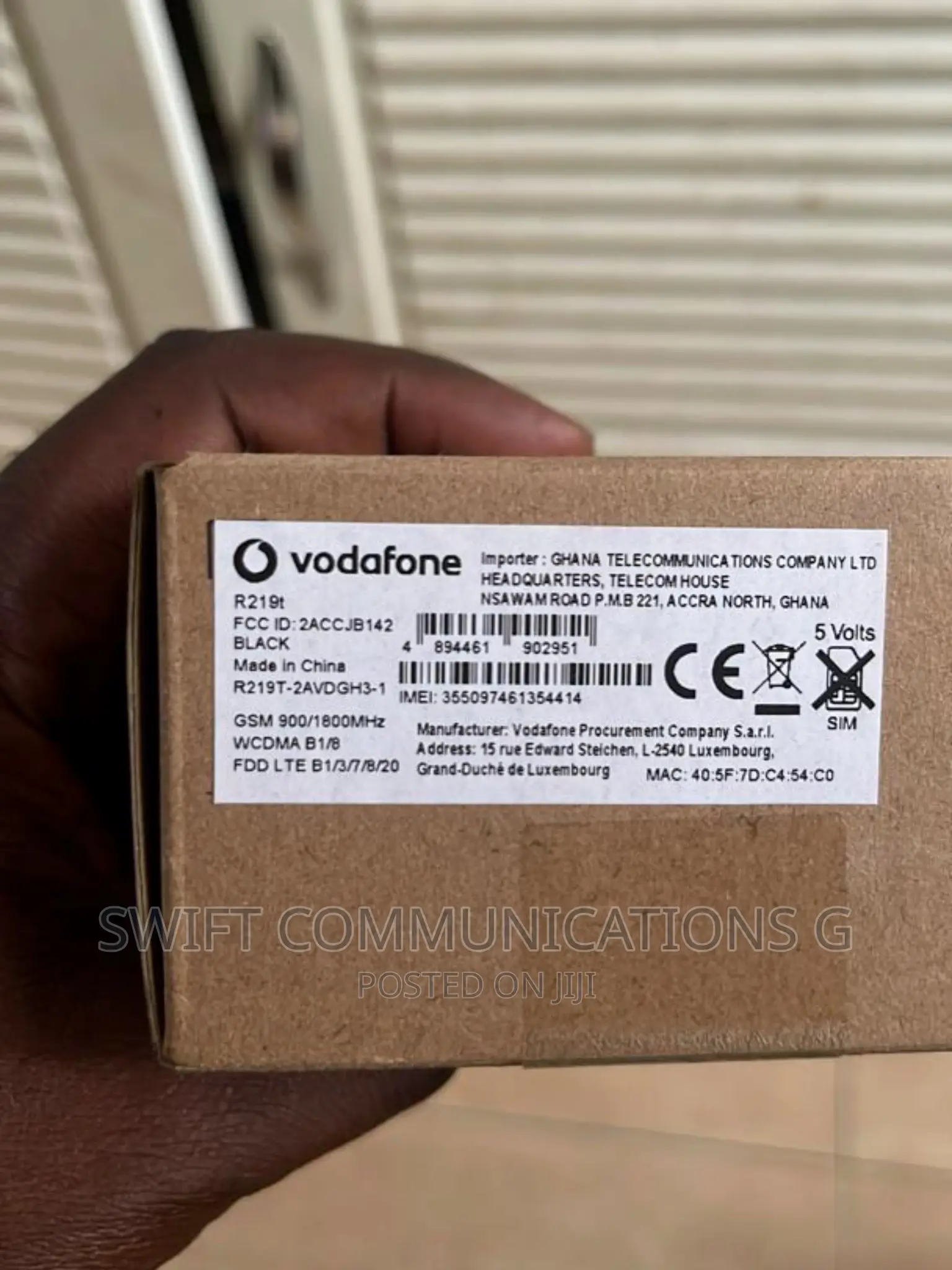 Vodafone R219t 4G Mifi Unlocking and Decoding