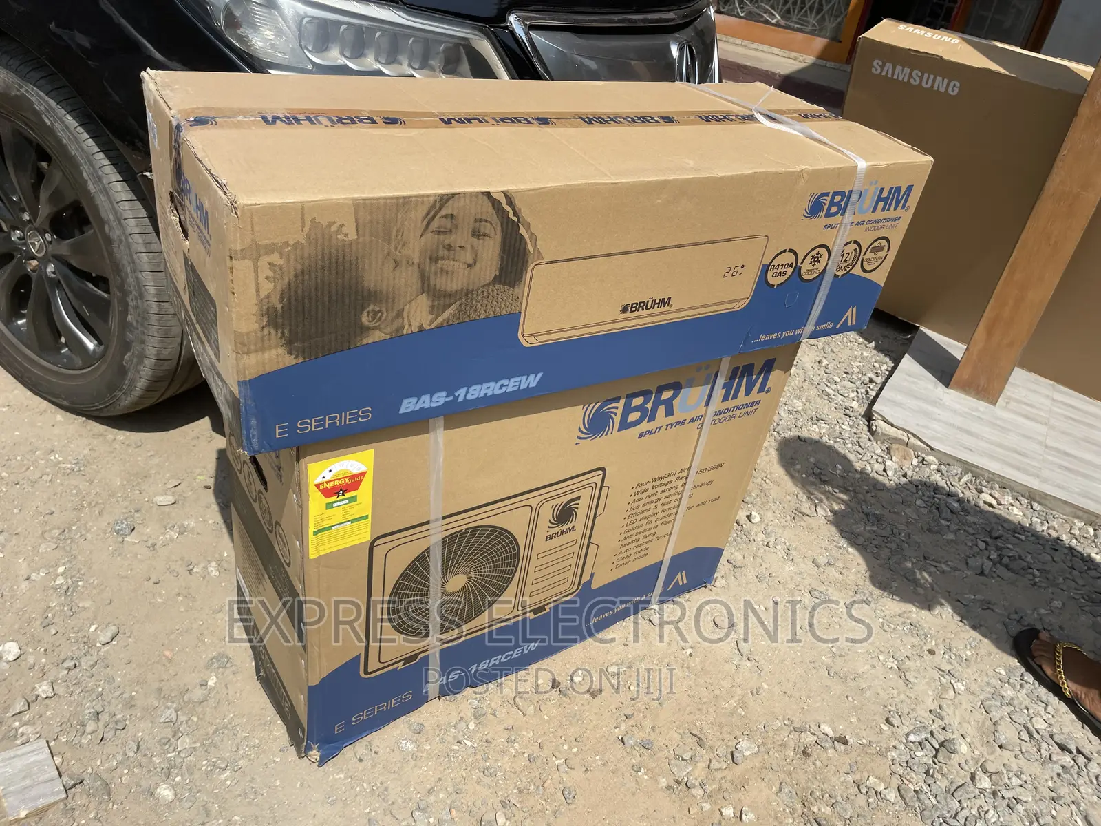 Copper Condenser. Bruhm Split Inverter 2.5hp AC