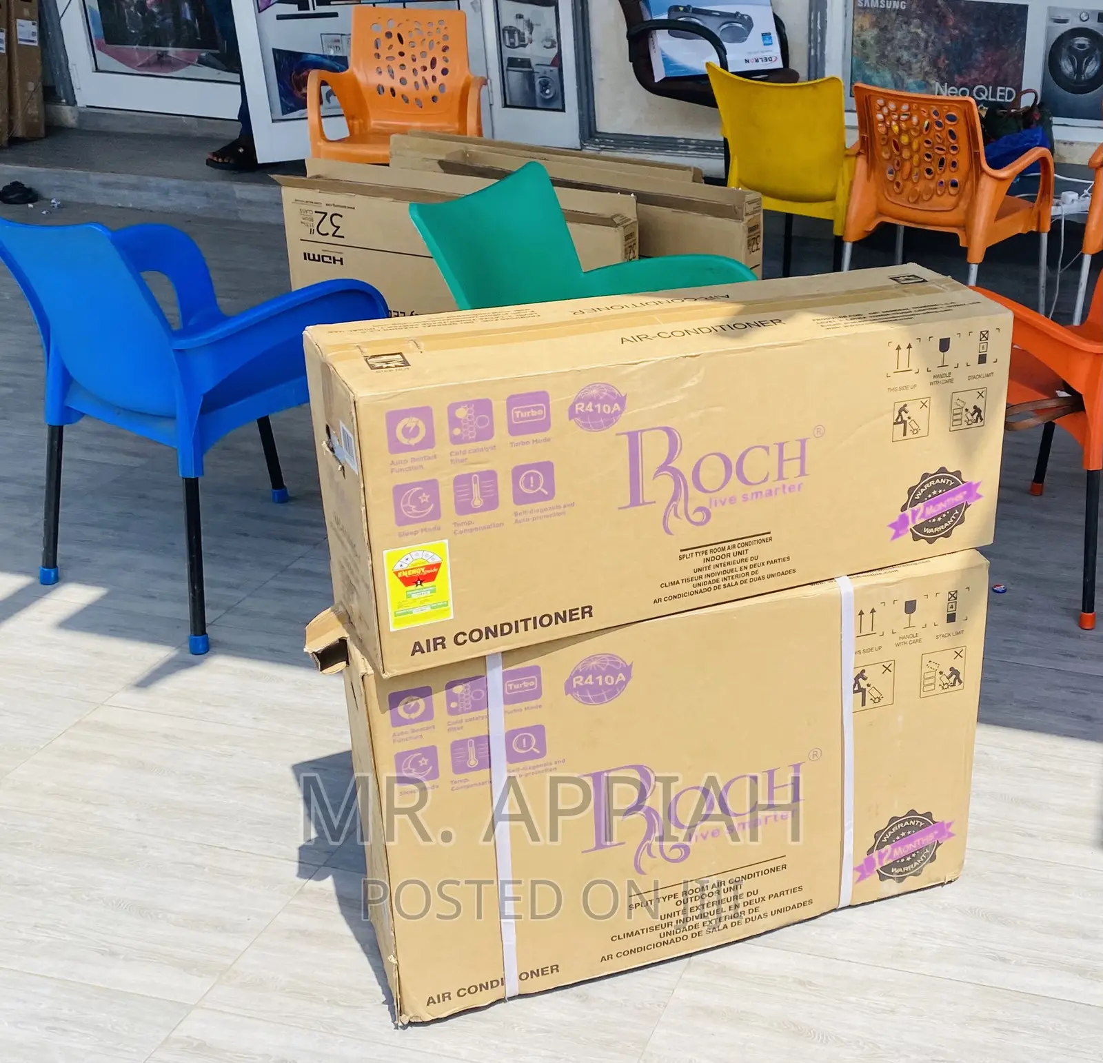 Buy Original Roch 2.0hp Split Type Air Conditioner,R410.