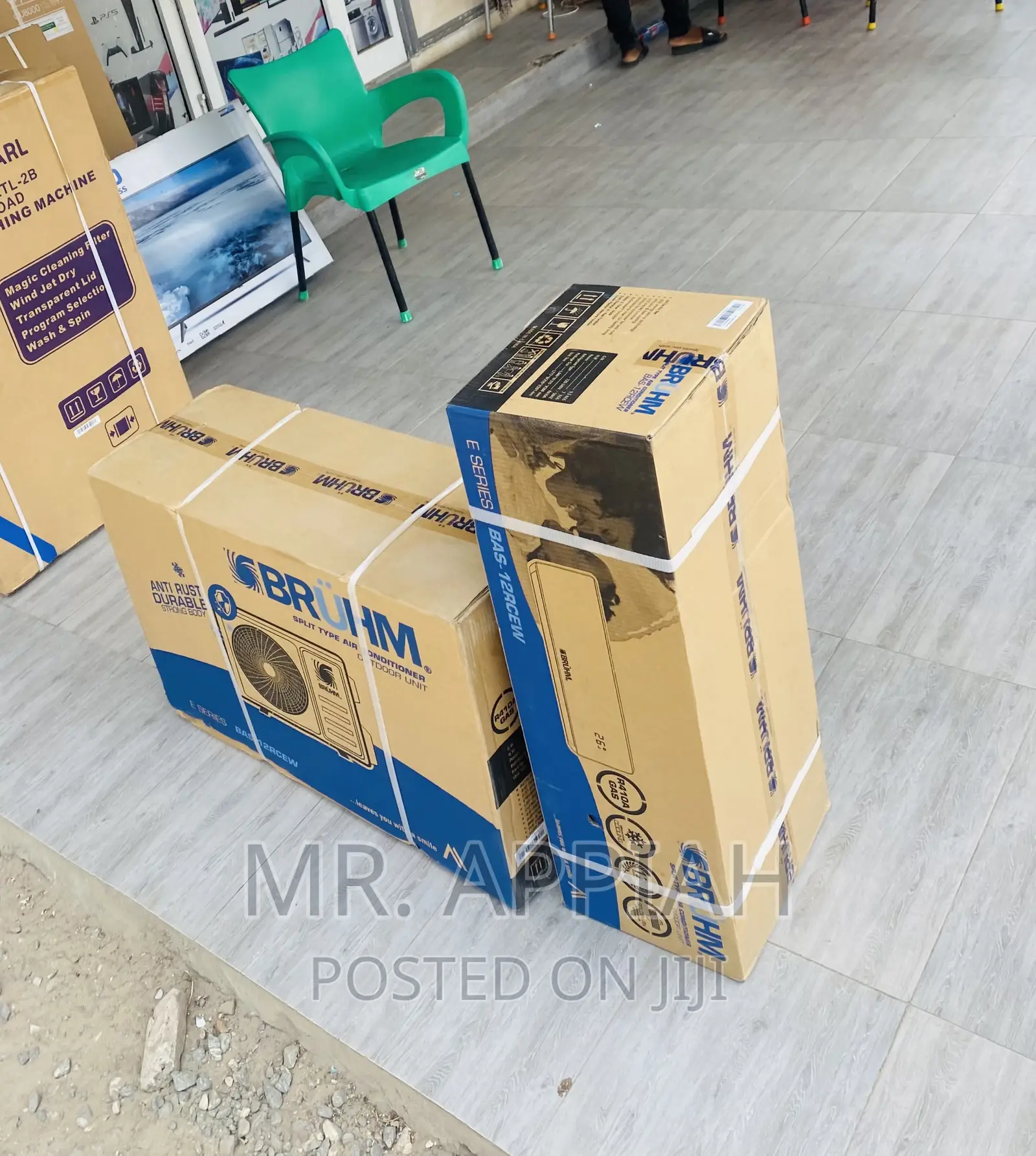 Fast Cooling Bruhm 2.0hp Split Type Air Conditioner.