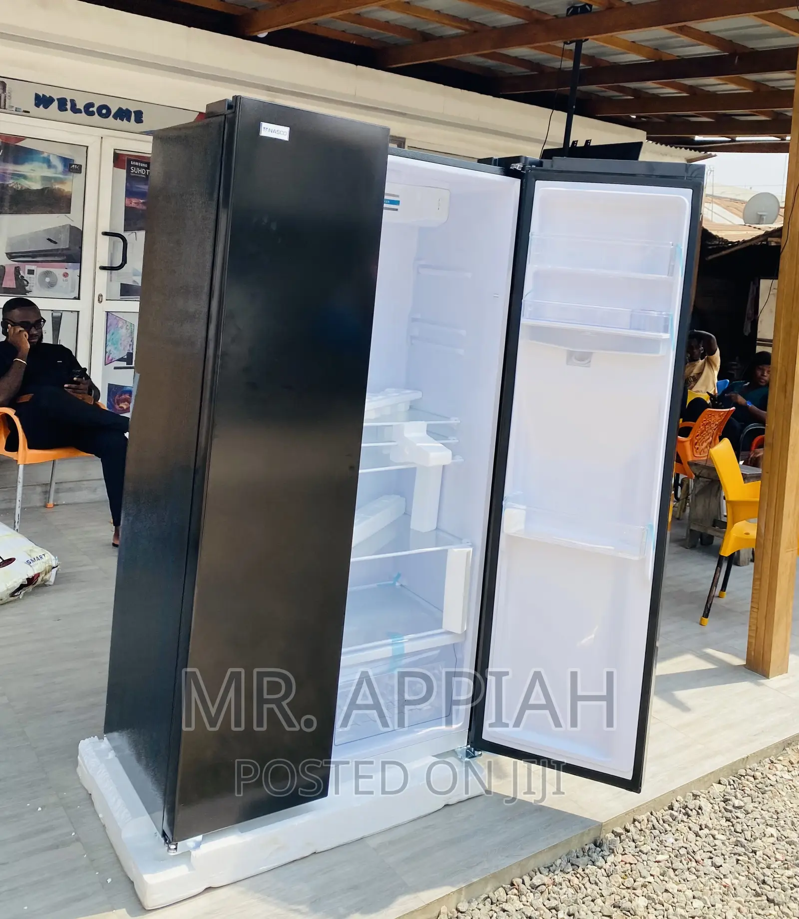 Latest Nasco Side by Side Nassb2-64sFridge +Water Dispenser