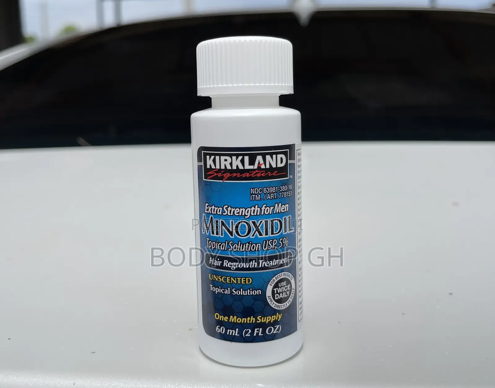 Extra Strength Kirkland Minoxidil 5% Solution / Undiluted