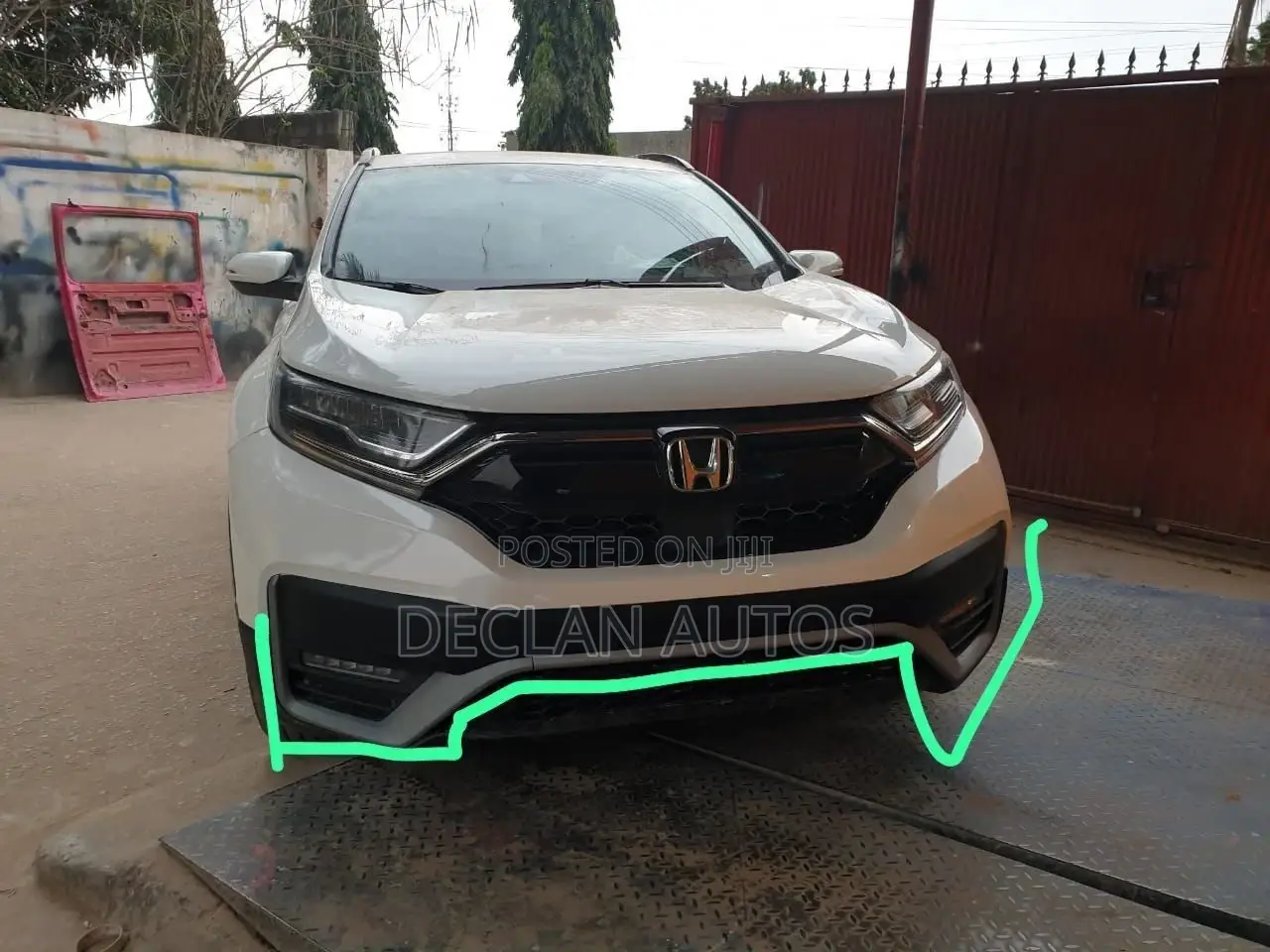 Front Bumper Fog Lamp Molding Trim Strips for Honda CR-V