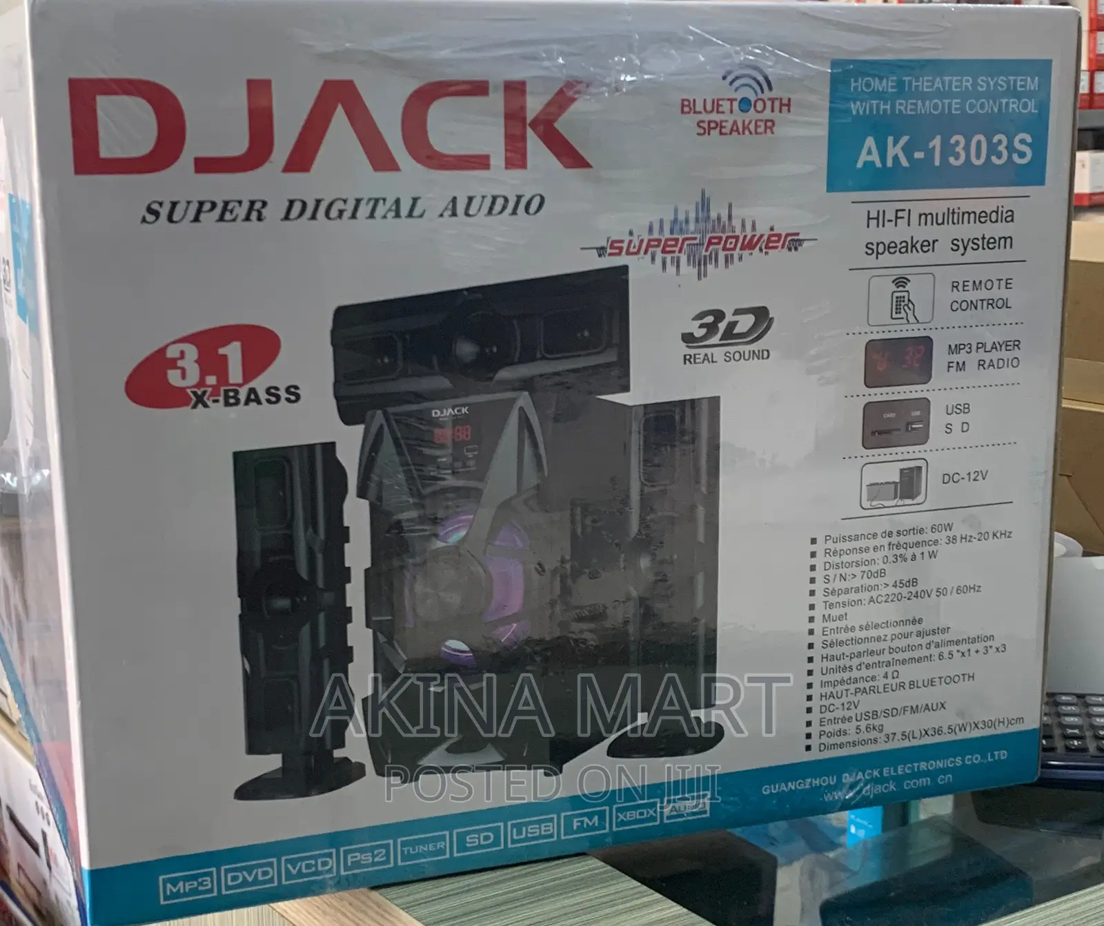 Bluetooth Sound Speaker Ak-1303s