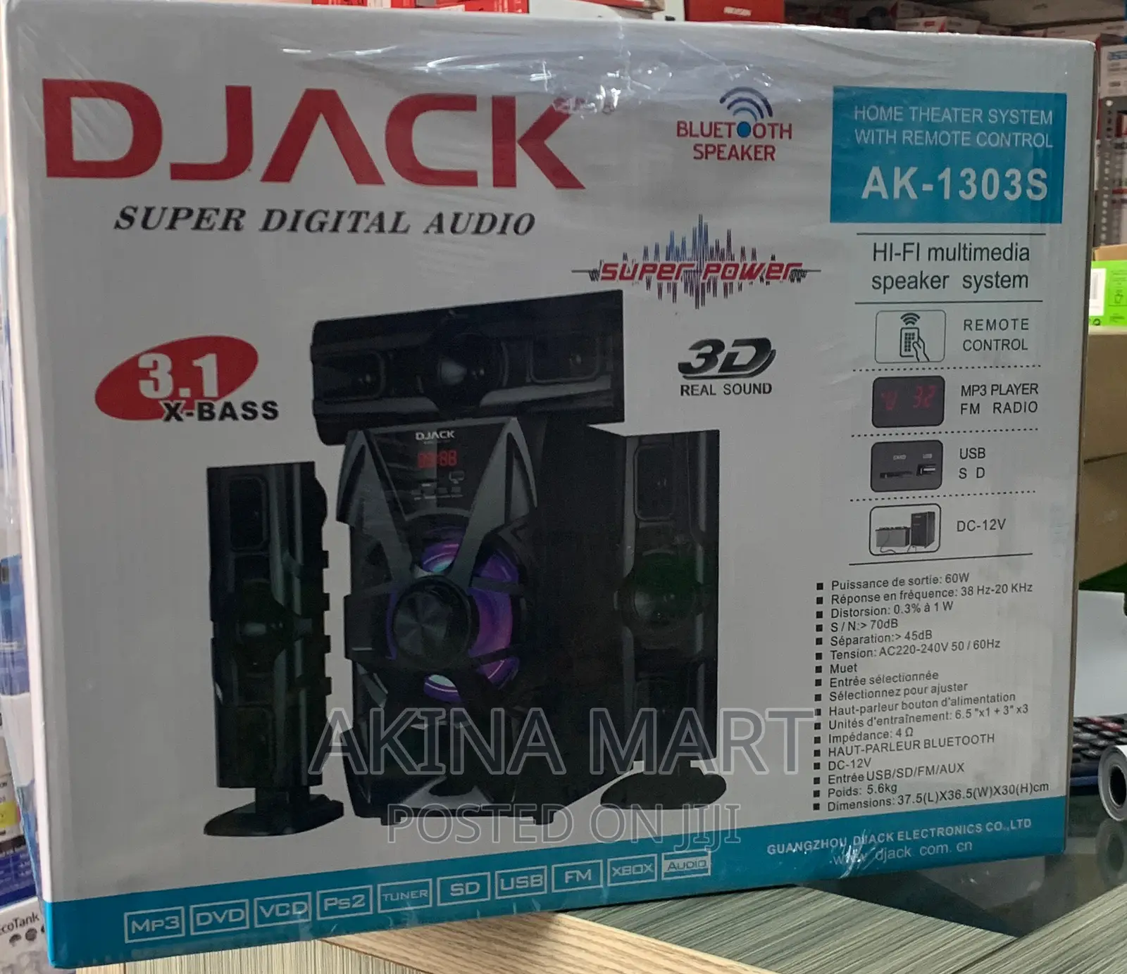 Bluetooth Sound Speaker Ak-1303s