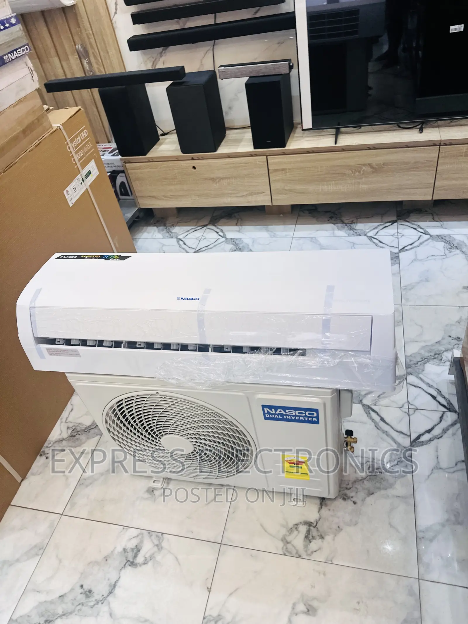 Copper Condenser Split R410 Dual Inverter Compressor Nasco
