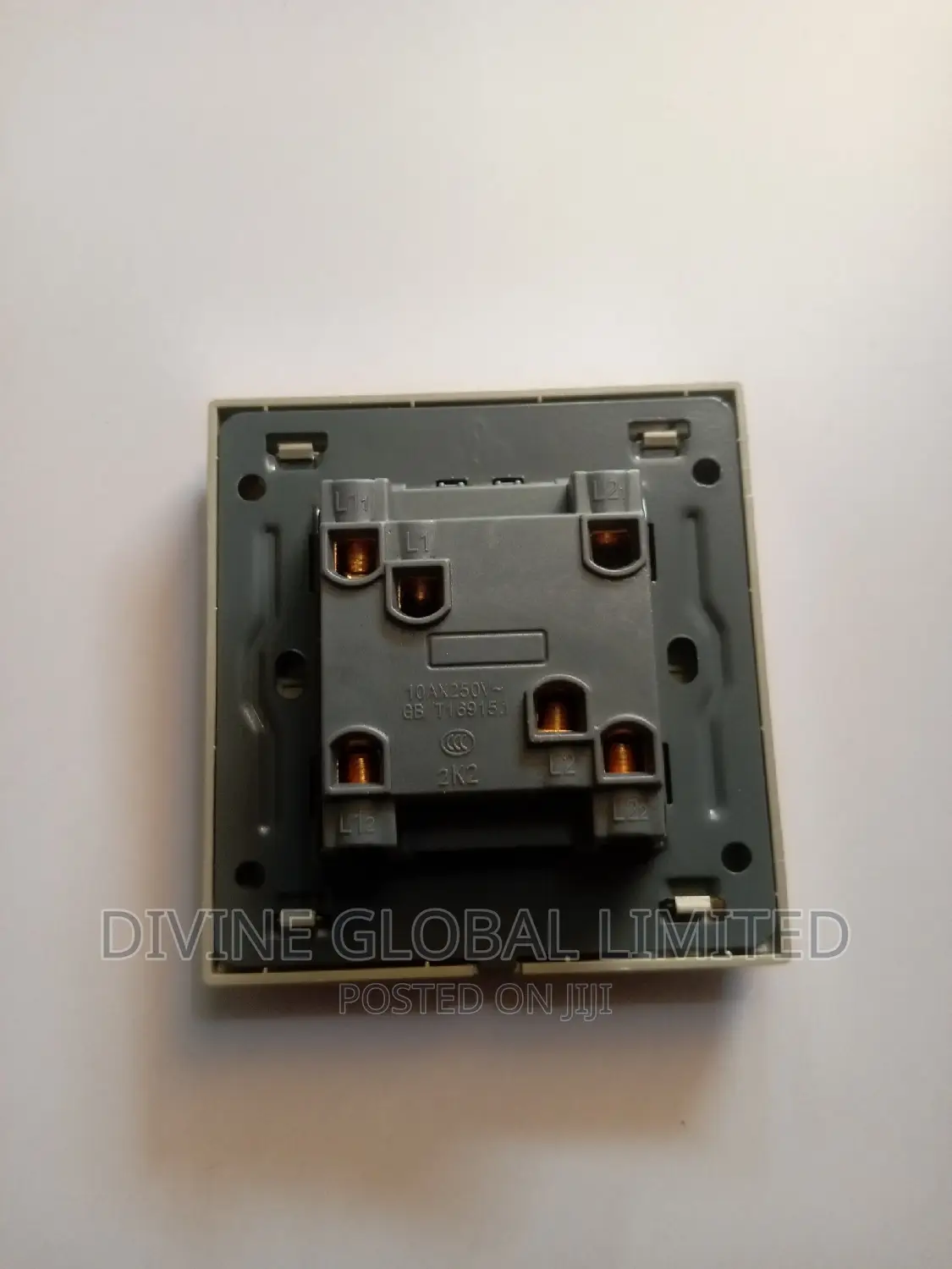 2 Gang Switch SILVER