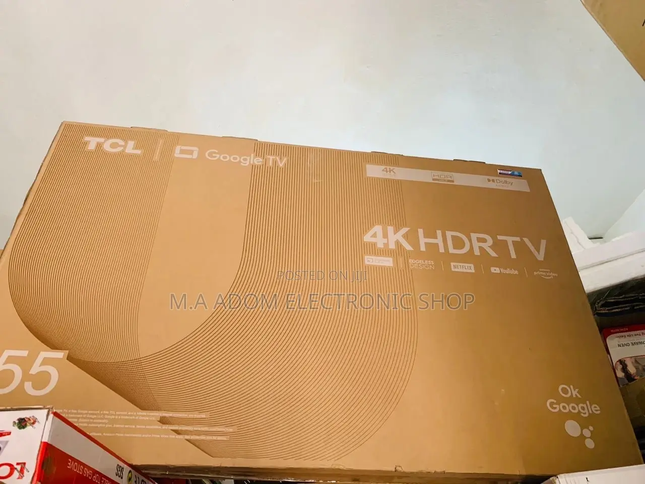 Newly in Stock TCL 55P735 55” HDR Smart Led Tv.