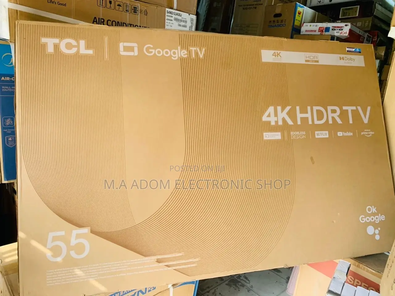 Shop Authentic TCL 55P735 55 Inch HDR Smart Led Tv.