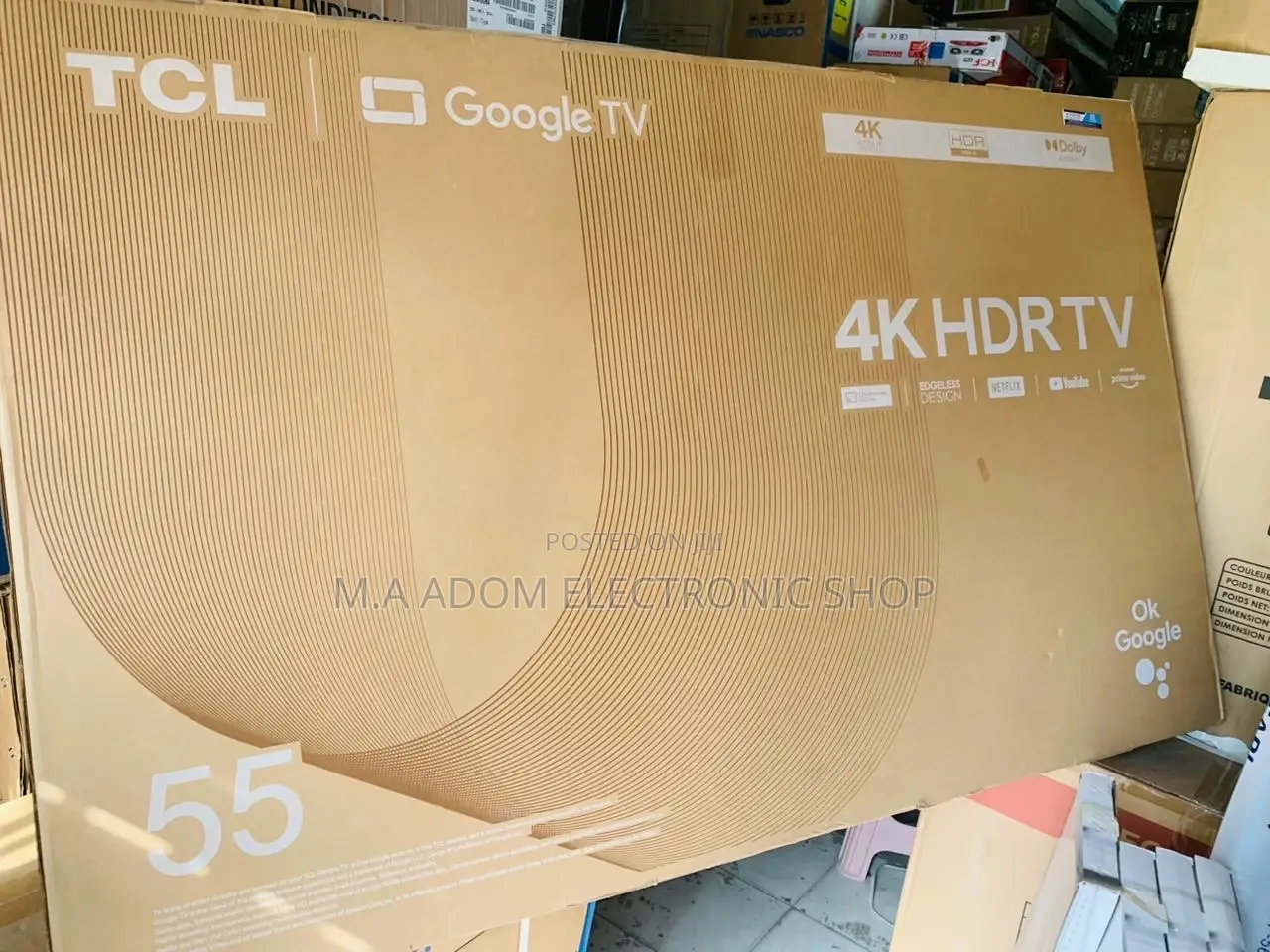 Shop Affordable TCL 55P735 55 Inch HDR Smart Led Tv.