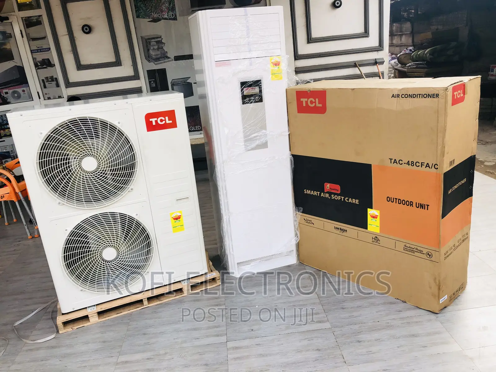 Auto Restart TCL 5.0hp R410 Floor Standing Air Conditioner