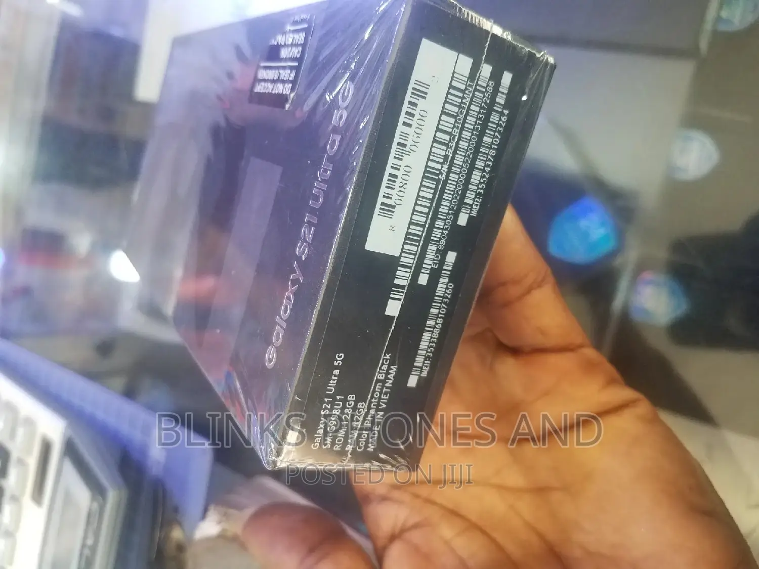 New Samsung Galaxy S21 Ultra 5G 128 GB Black