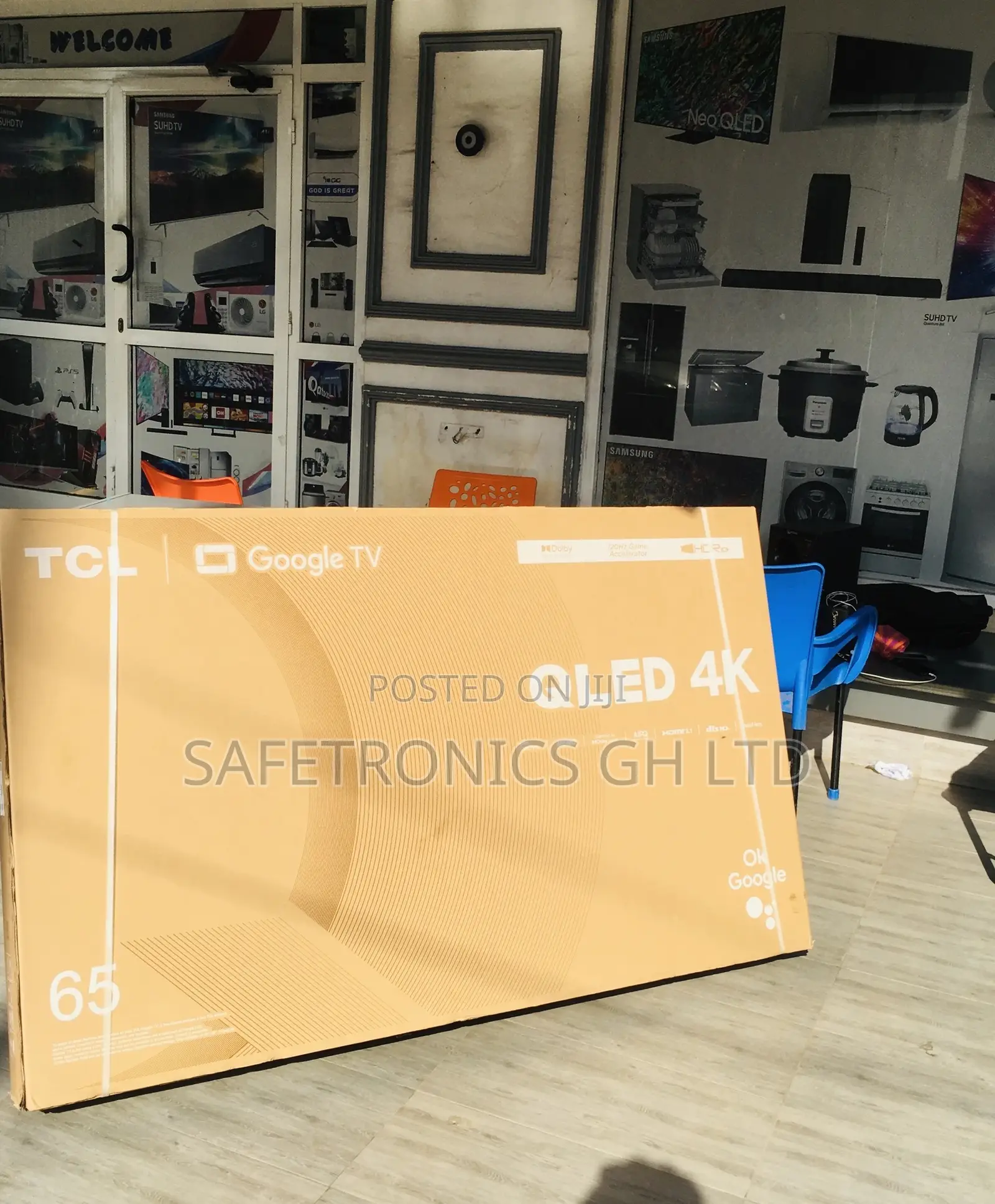 TCL Qled 65 Inche Glossy Electric Black C635 Smart Tv