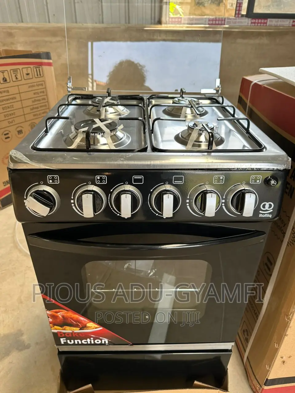 50x50 4 Burner With Grill