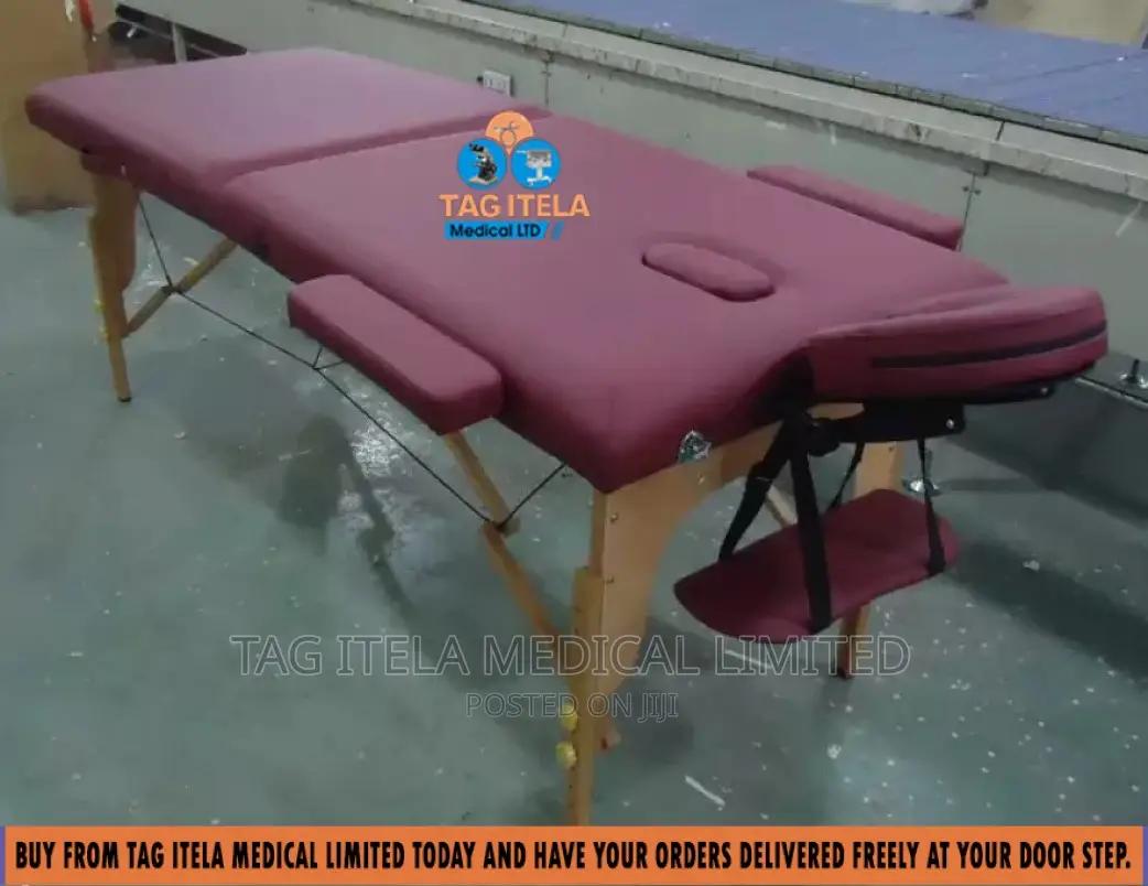 Massage Bed (Wooden Base)
