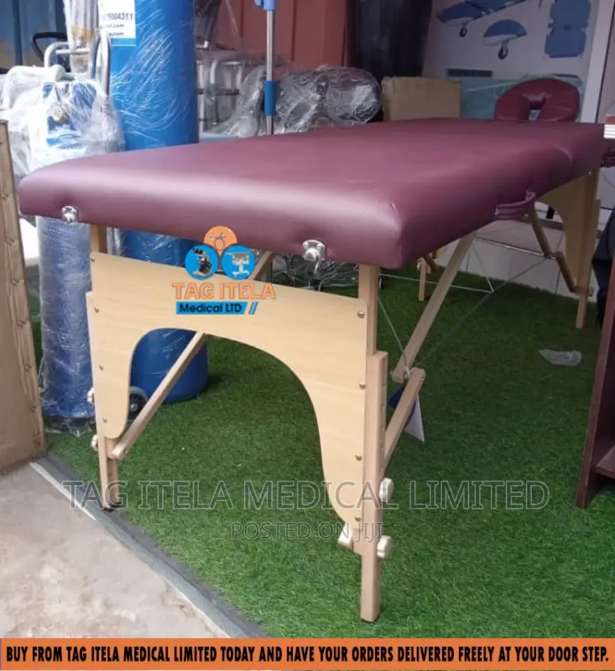 Massage Bed (Wooden Base)